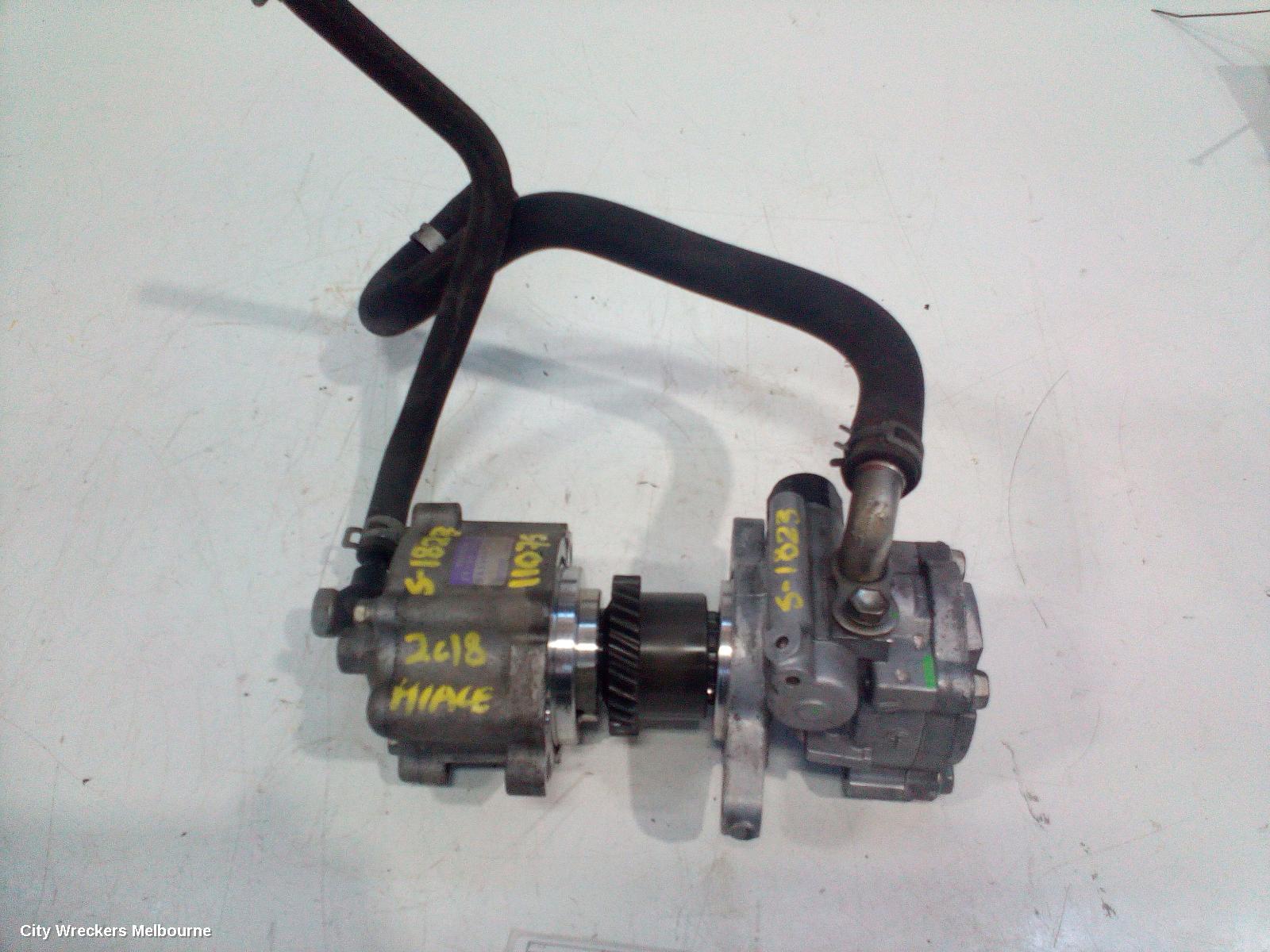 TOYOTA HIACE STEERING PUMP, DIESEL, 3.0, 1KD-FTV, KDH, 09/2006 - 04/2019