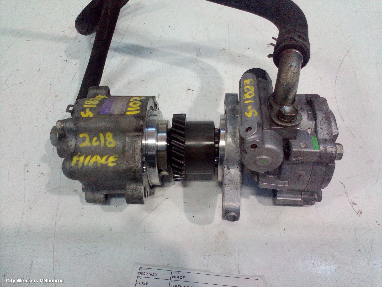 TOYOTA HIACE STEERING PUMP, DIESEL, 3.0, 1KD-FTV, KDH, 09/2006 - 04/2019