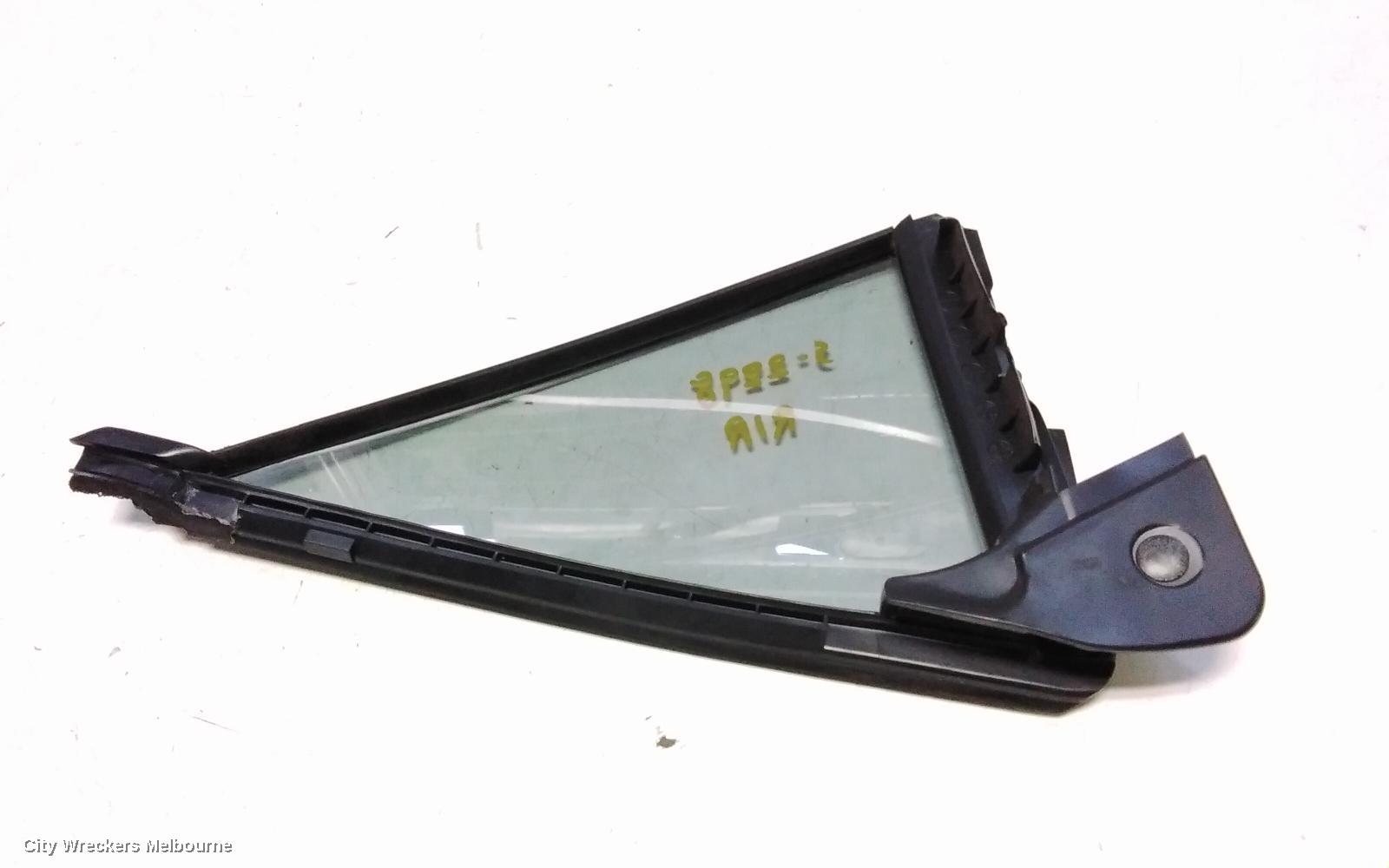 MAZDA 3 LEFT REAR 1/4 DOOR GLASS, BL, DARK TINT TYPE, HATCH, 04/2009 - 10/2013