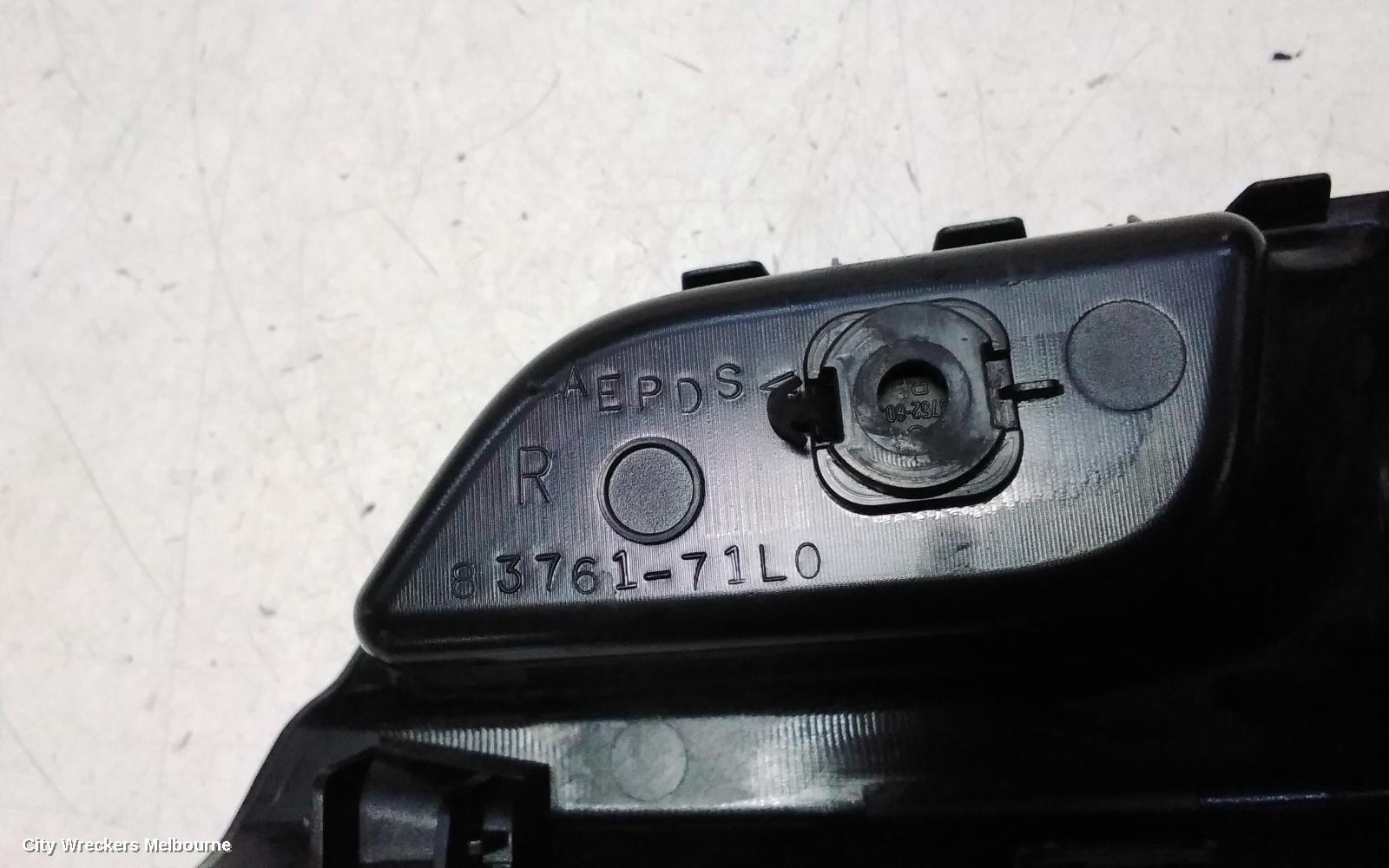 SUZUKI SWIFT PWR DR WIND SWITCH, RH FRONT (MASTER SWITCH), FZ, 18 PIN TYPE, 08/2010 - 03/2017