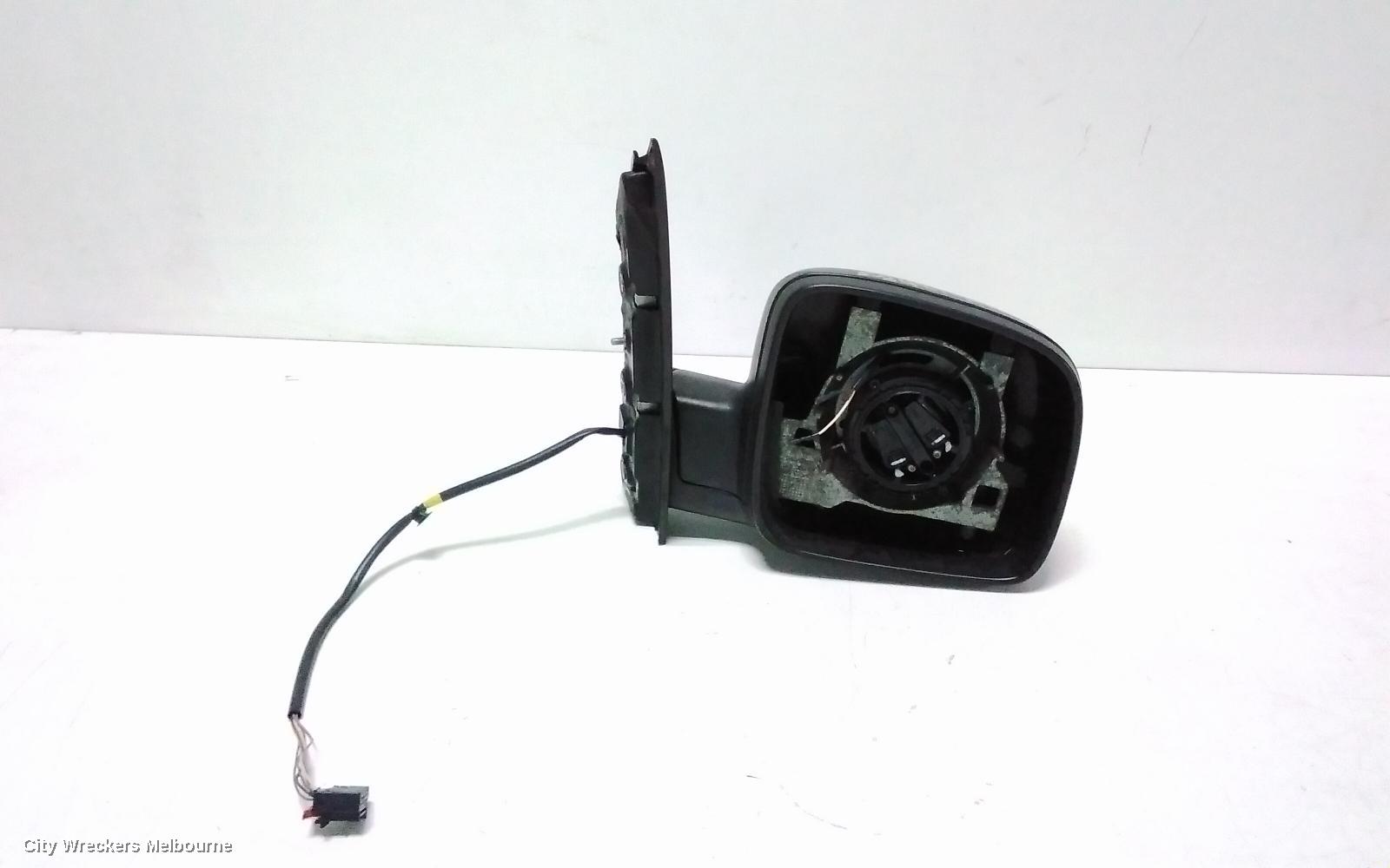 VOLKSWAGEN CADDY RIGHT DOOR MIRROR, 2K, MANUAL, TEXTURED, 12/2004 - 08/2010