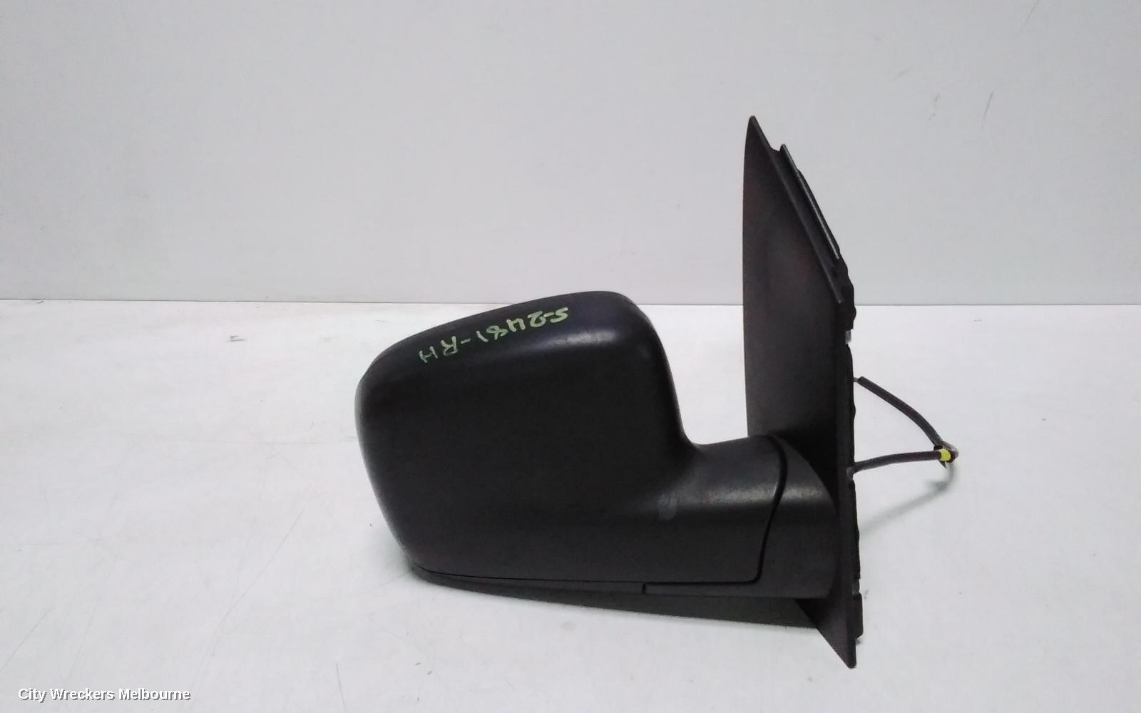 VOLKSWAGEN CADDY RIGHT DOOR MIRROR, 2K, MANUAL, TEXTURED, 12/2004 - 08/2010