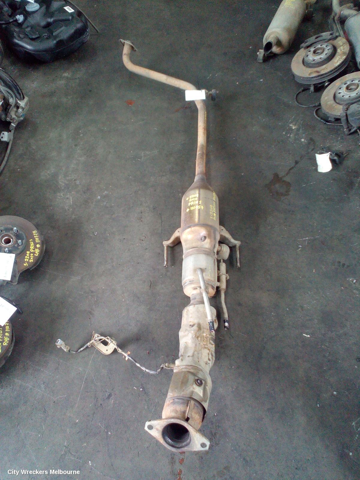 TOYOTA PRIUS CATALYTIC CONVERTER, ZVW30R, UNDER CAR-CAT TYPE, 1.8, PETROL, 07/2009 - 12/2015