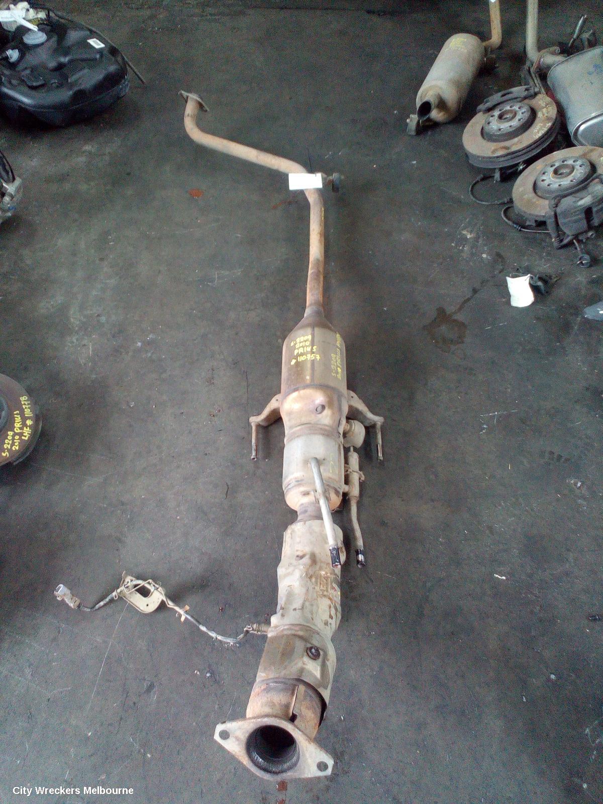 TOYOTA PRIUS CATALYTIC CONVERTER, ZVW30R, UNDER CAR-CAT TYPE, 1.8, PETROL, 07/2009 - 12/2015