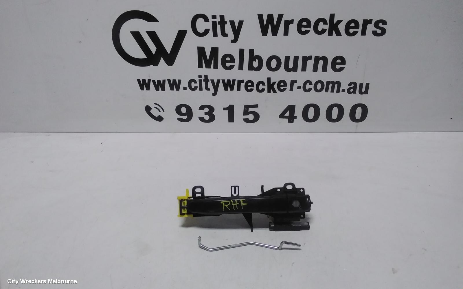 TOYOTA PRIUS DOOR HANDLE, RH FRONT, OUTER, ZVW30R, 07/2009 - 12/2015