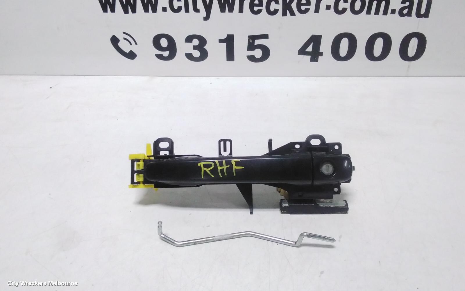 TOYOTA PRIUS DOOR HANDLE, RH FRONT, OUTER, ZVW30R, 07/2009 - 12/2015