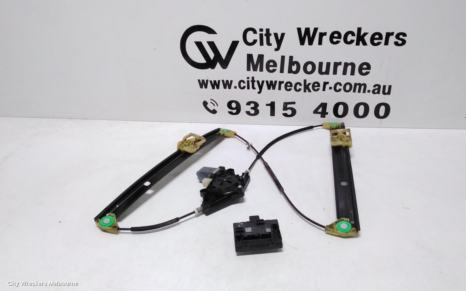 SKODA OCTAVIA LEFT FRONT WINDOW REG/MOTOR, NE, 09/2013 - 09/2020