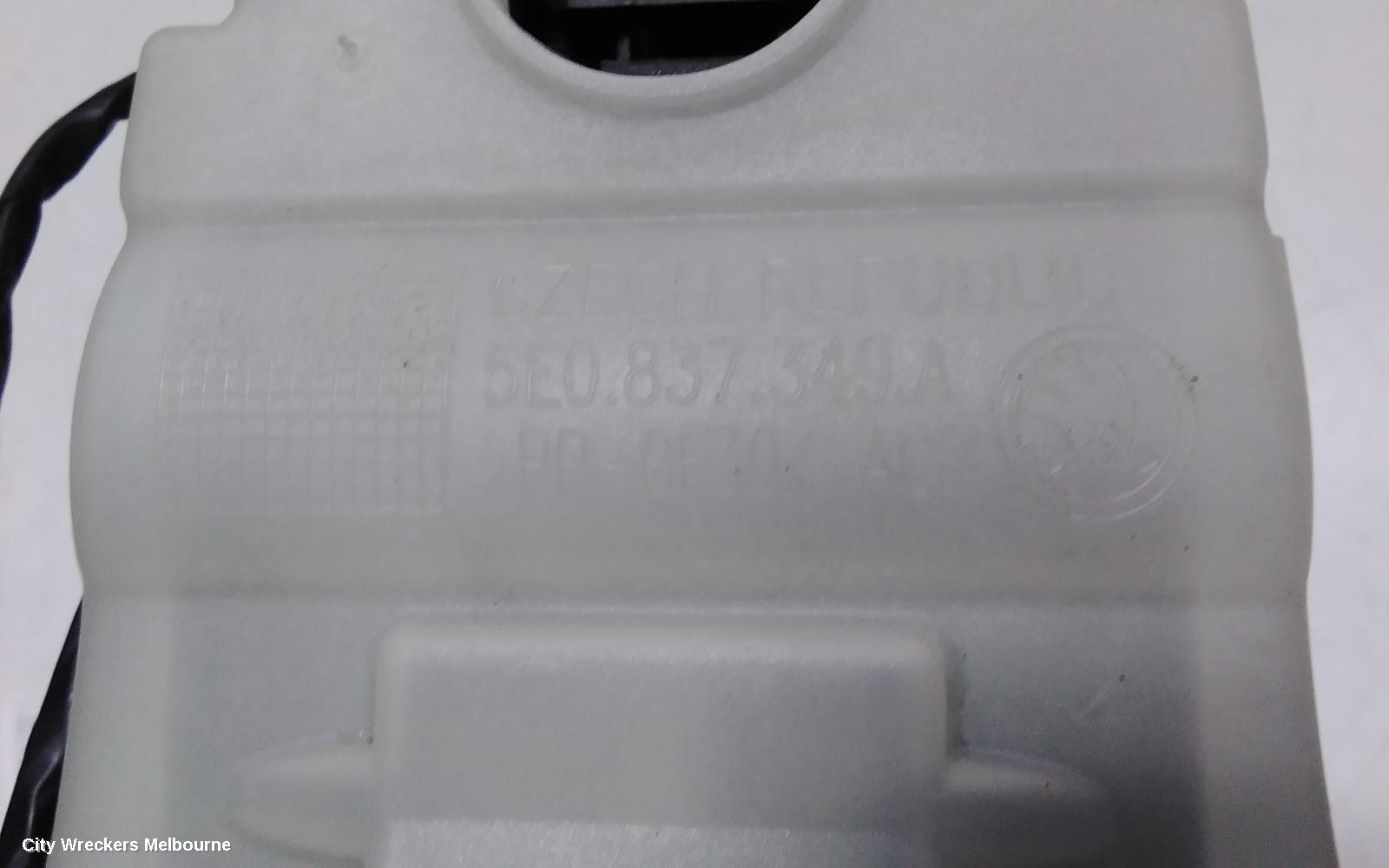 SKODA OCTAVIA DOOR HANDLE, NE, 09/2013 - 09/2020