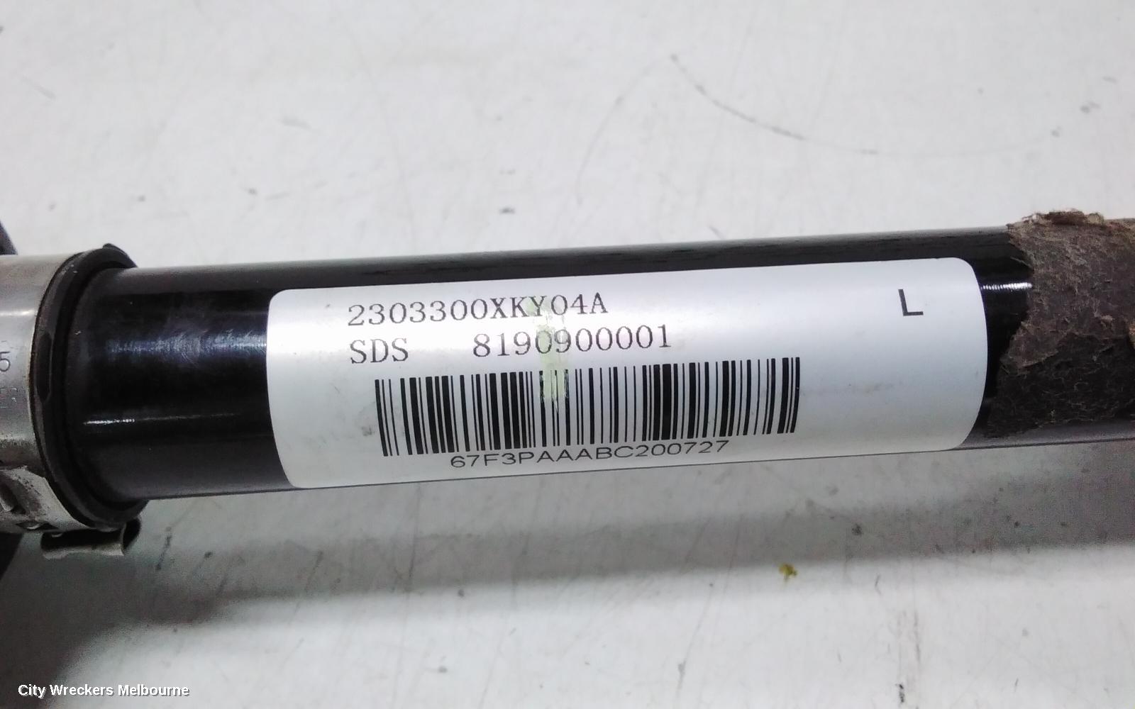 HAVAL H6 LEFT DRIVESHAFT, 07/2016 - 01/2021
