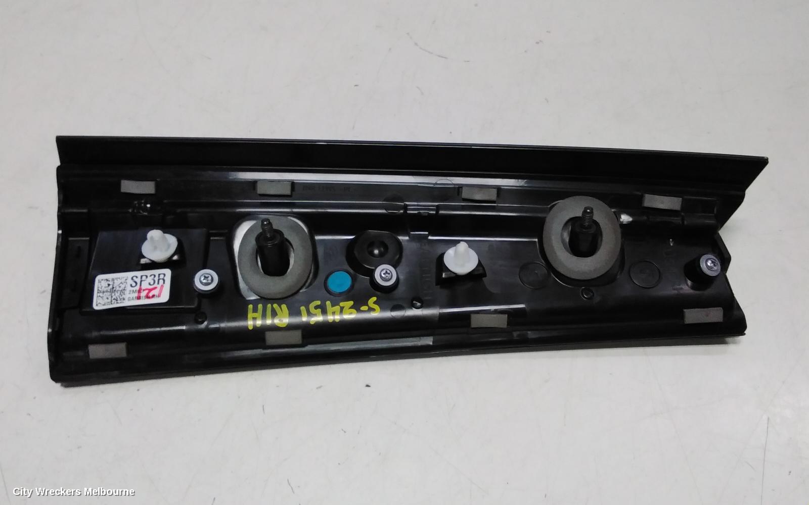 HYUNDAI STARIA RIGHT TAILLIGHT, IN BODY, LED TYPE, WAGON, US4, 04/2021 ONWARDS