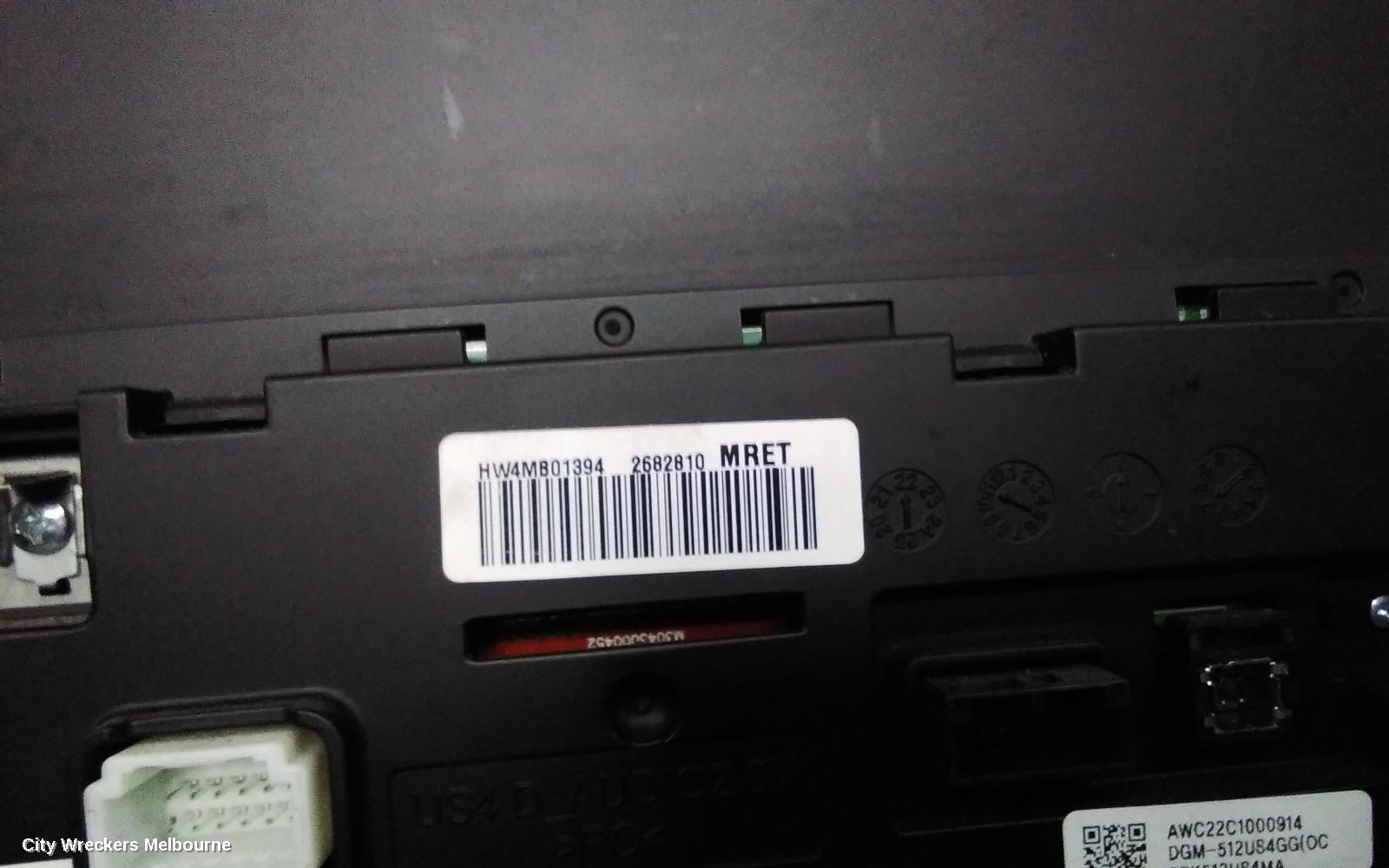 HYUNDAI STARIA RADIO/CD/DVD/SAT/TV, DISPLAY UNIT, 8IN, TOUCH SCREEN, NON SAT NAV TYPE, US4, 04/2021 ONWARDS