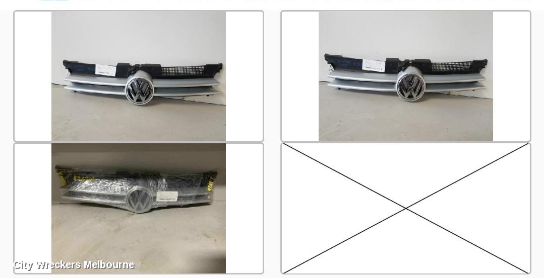 VOLKSWAGEN GOLF GRILLE, RADIATOR GRILLE, GEN 4, 3DR/5DR HATCH, COLOUR CODED, 09/1998 - 04/2004
