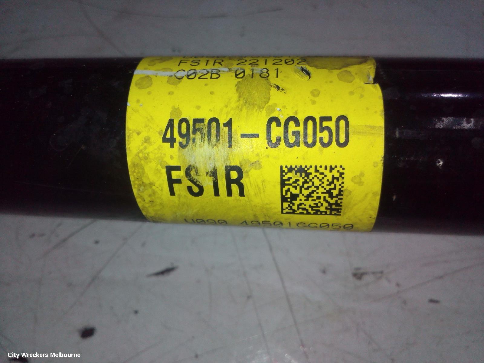 HYUNDAI STARIA RIGHT DRIVESHAFT, FRONT, US4, 4WD/2WD, 04/2021 ONWARDS
