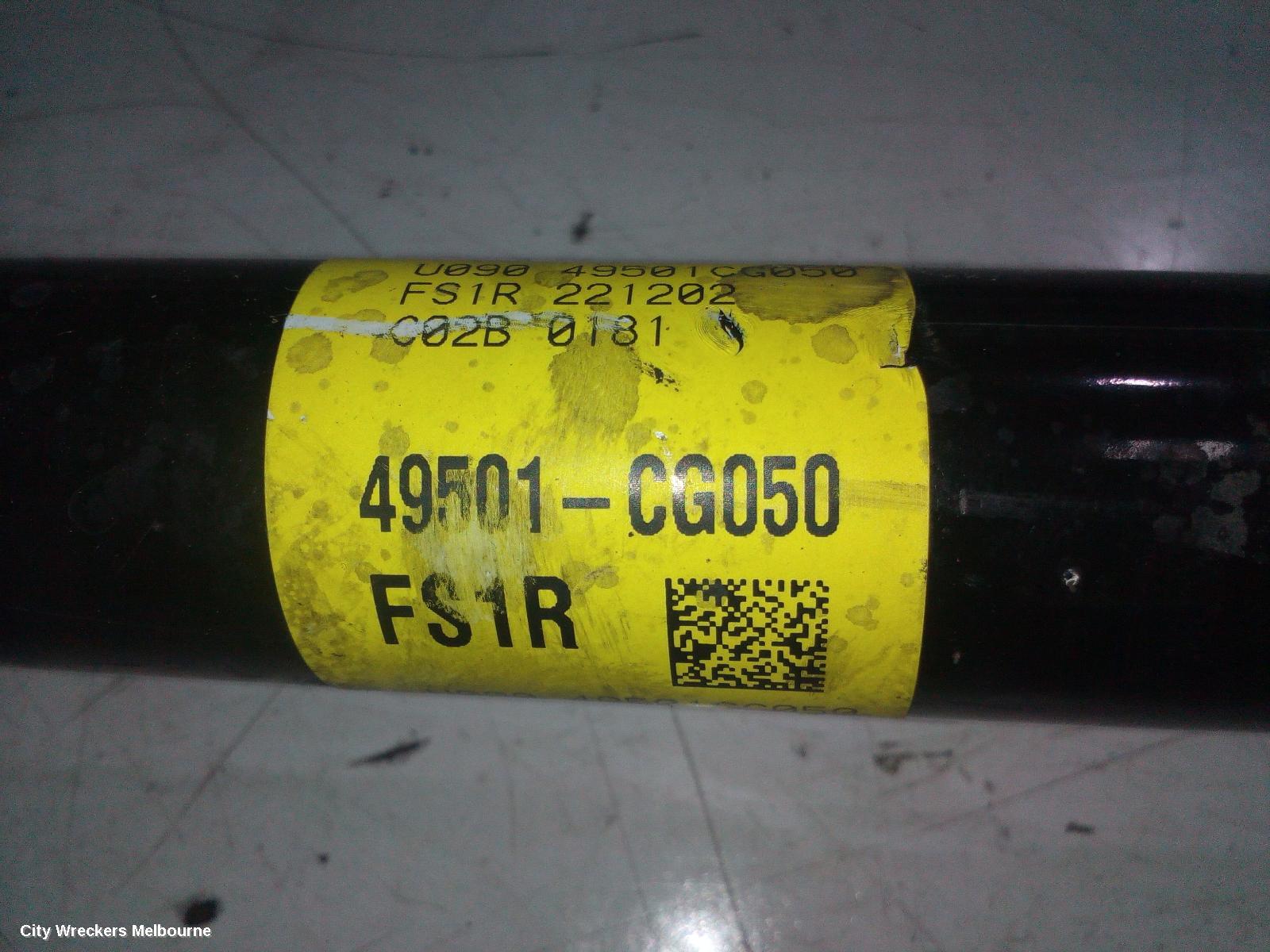 HYUNDAI STARIA RIGHT DRIVESHAFT, FRONT, US4, 4WD/2WD, 04/2021 ONWARDS