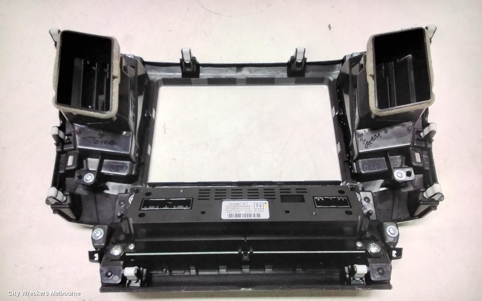 MITSUBISHI PAJERO HEATER/AC CONTROLS, FRONT, DUAL ZONE TYPE, PAJERO SPORT, QF, 11/2019 ONWARDS