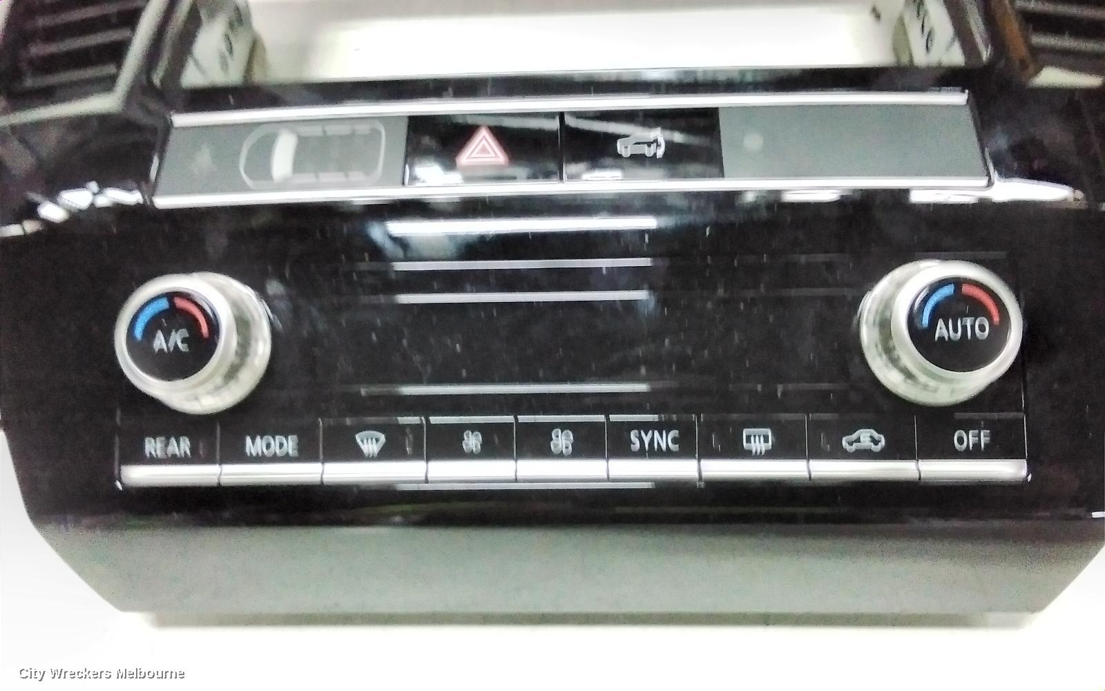MITSUBISHI PAJERO HEATER/AC CONTROLS, FRONT, DUAL ZONE TYPE, PAJERO SPORT, QF, 11/2019 ONWARDS