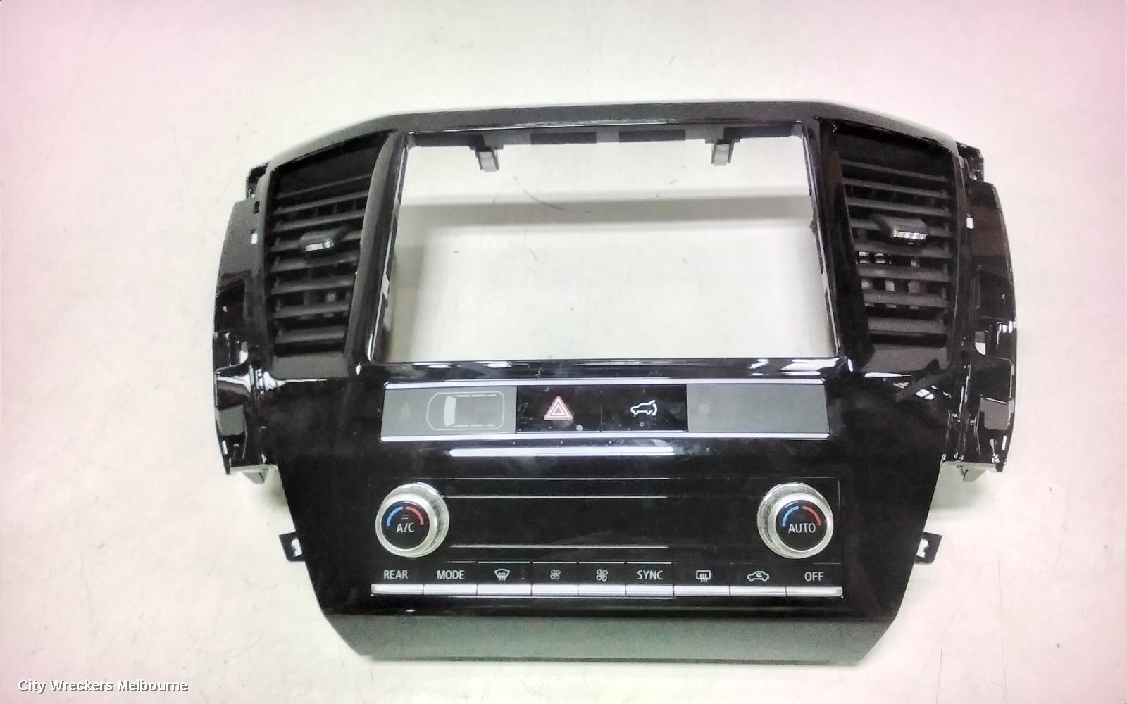 MITSUBISHI PAJERO HEATER/AC CONTROLS, FRONT, DUAL ZONE TYPE, PAJERO SPORT, QF, 11/2019 ONWARDS