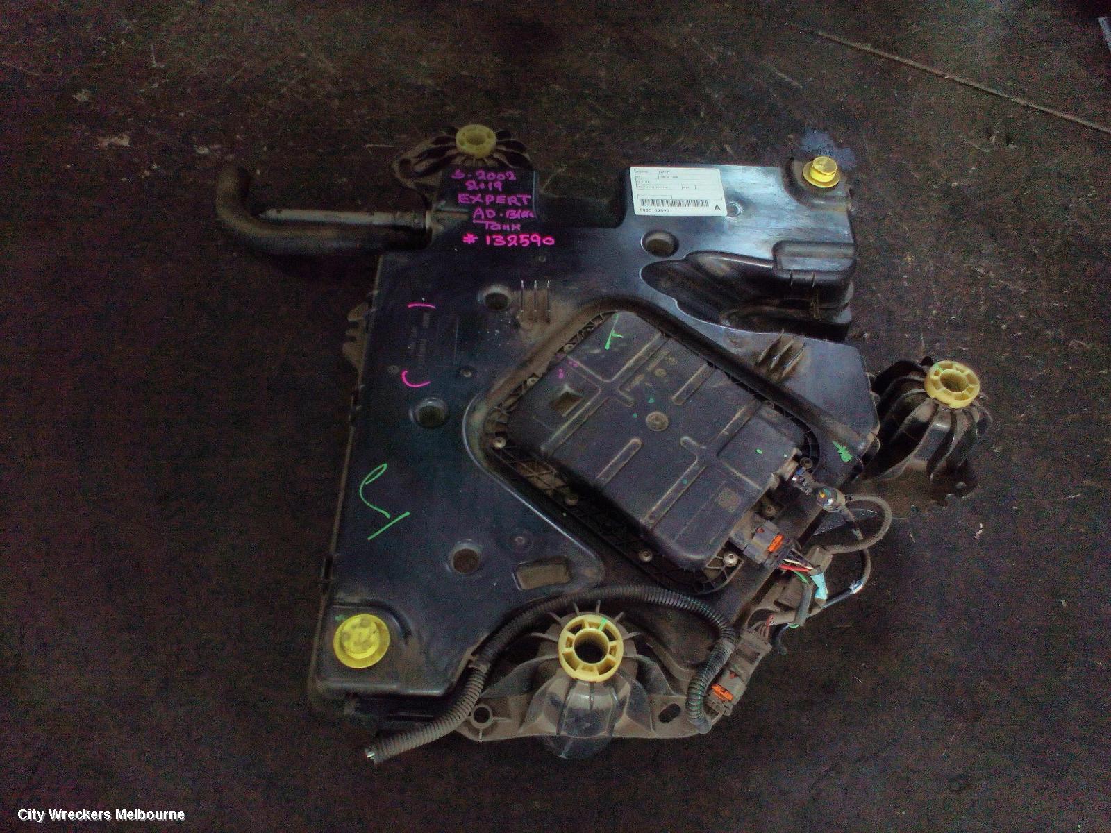 PEUGEOT EXPERT ADBLUE TANK, K0, 04/2018 ONWARDS