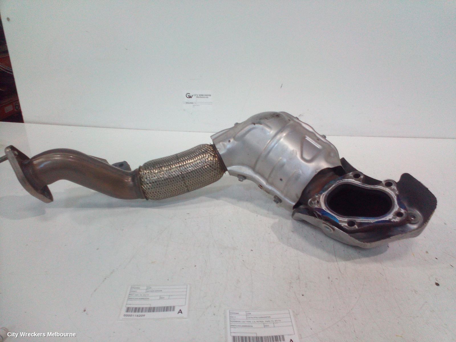MAZDA CX9 CATALYTIC CONVERTER, DOWNPIPE-CAT TYPE, 2.5, PETROL, FWD, TC, 07/2016 ONWARDS