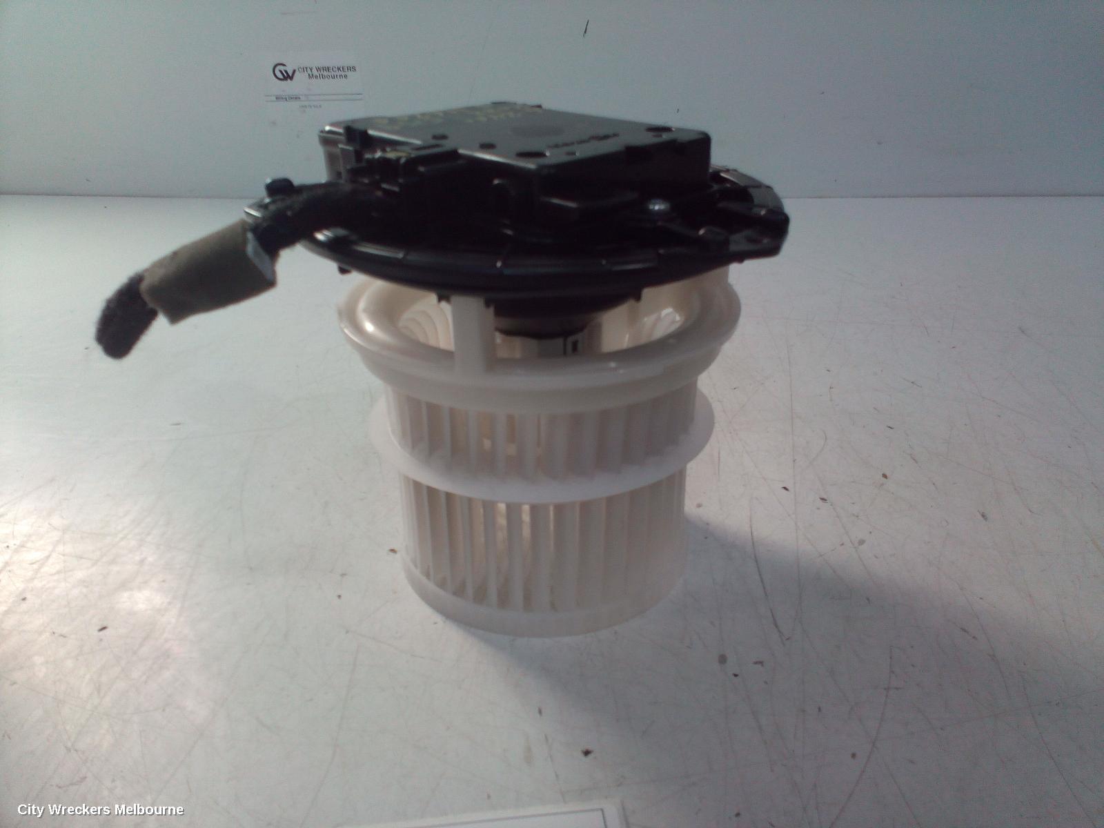 MAZDA CX9 HEATER FAN MOTOR, FRONT, TC, 07/2016 ONWARDS