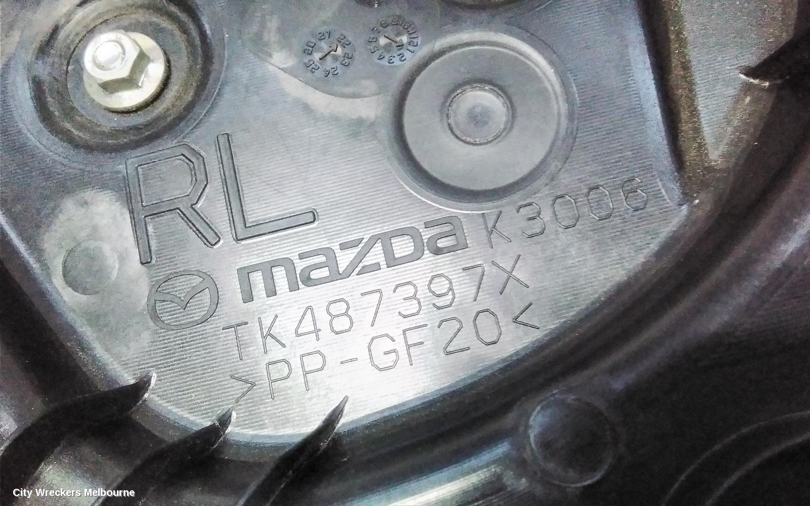 MAZDA CX9 LEFT REAR WND REG/MOTOR, TC, 07/2016 ONWARDS