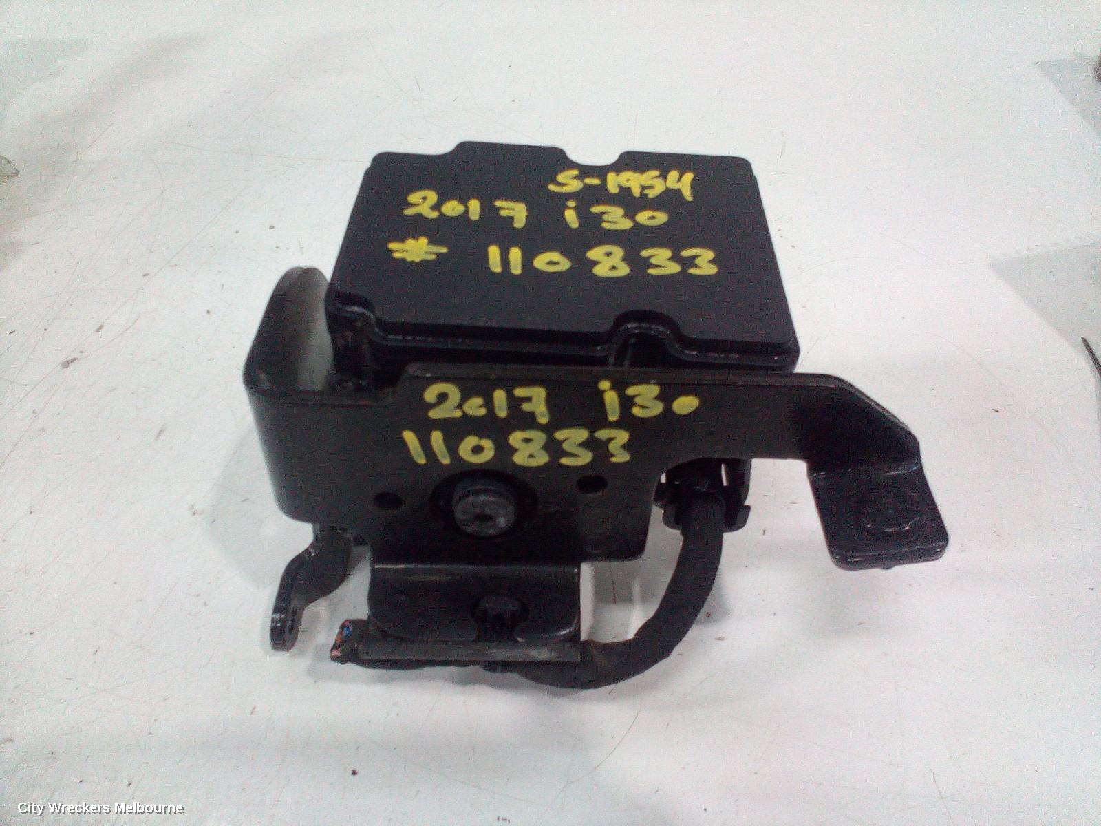HYUNDAI I30 ABS PUMP/MODULATOR, P/N 58900G3700, PD, 03/2017 ONWARDS