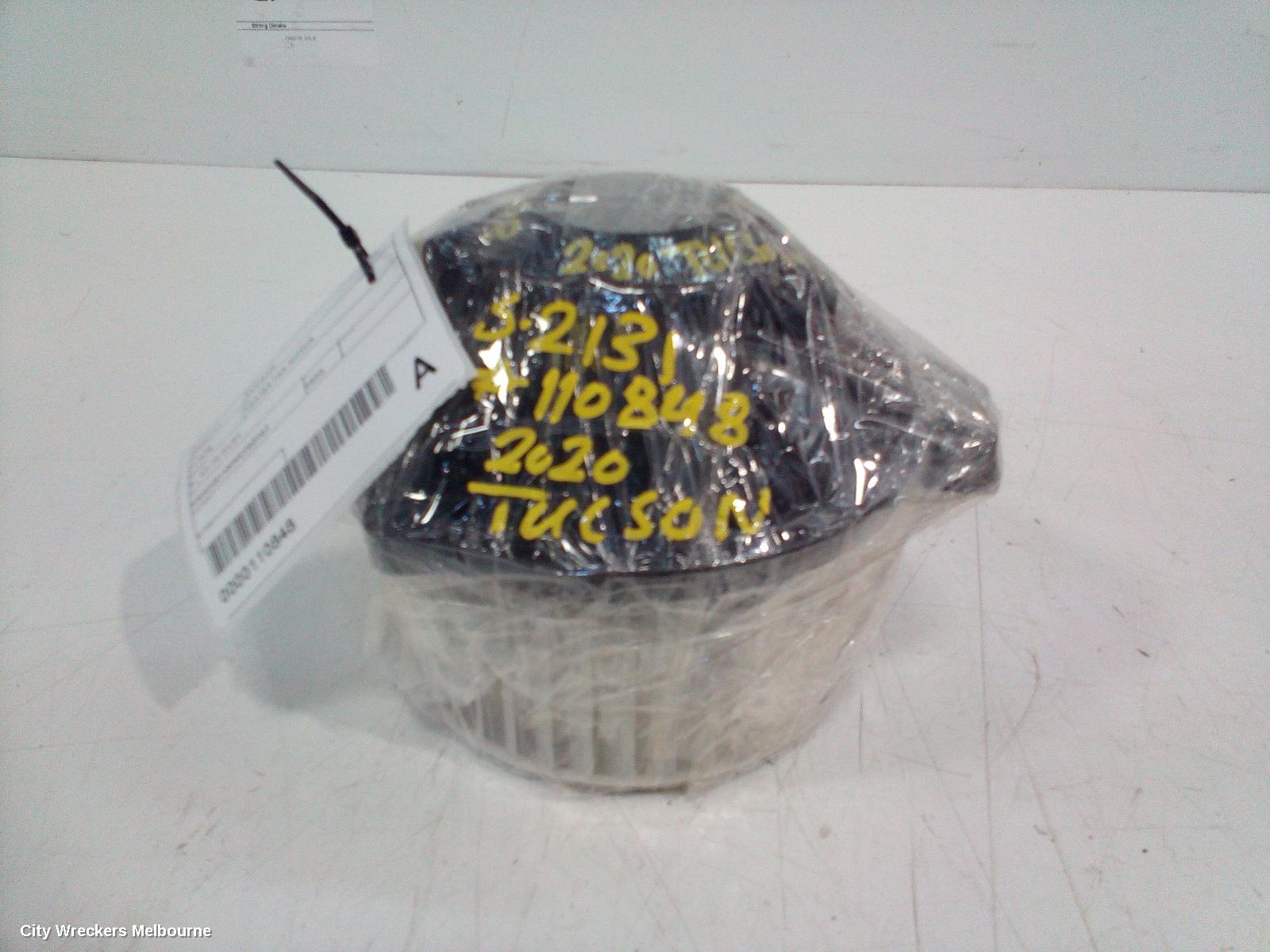 HYUNDAI TUCSON HEATER FAN MOTOR, TL, NON CLIMATE CONTROL TYPE, 07/2015 - 01/2021