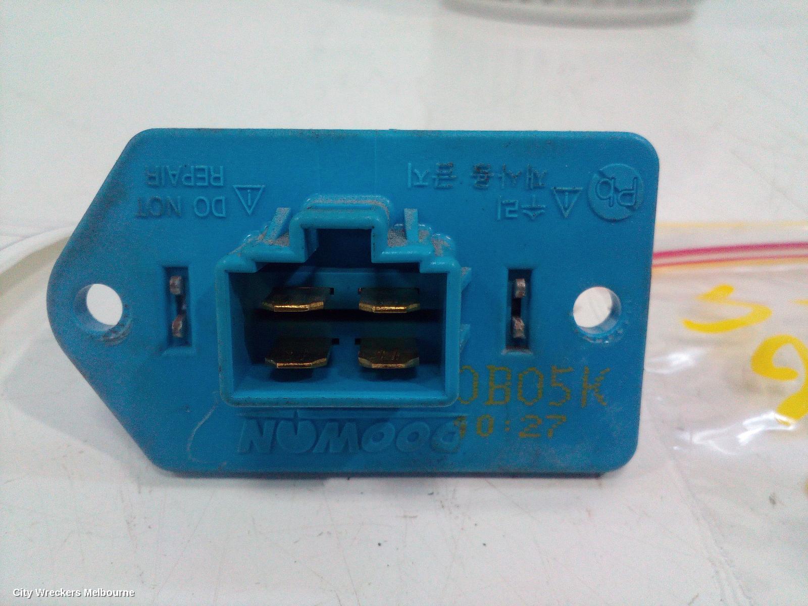 HYUNDAI TUCSON FAN SPEED RESISTOR, TL, NON CLIMATE CONTROL TYPE, 07/2015 - 01/2021