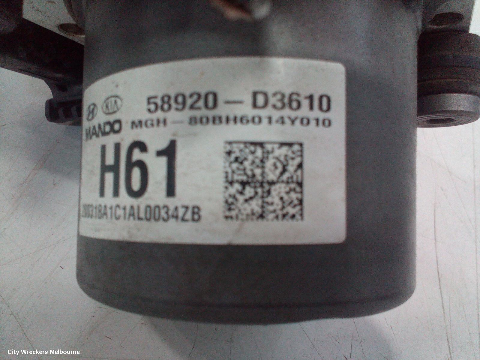 HYUNDAI TUCSON ABS PUMP/MODULATOR, TL, 07/2015 - 01/2021
