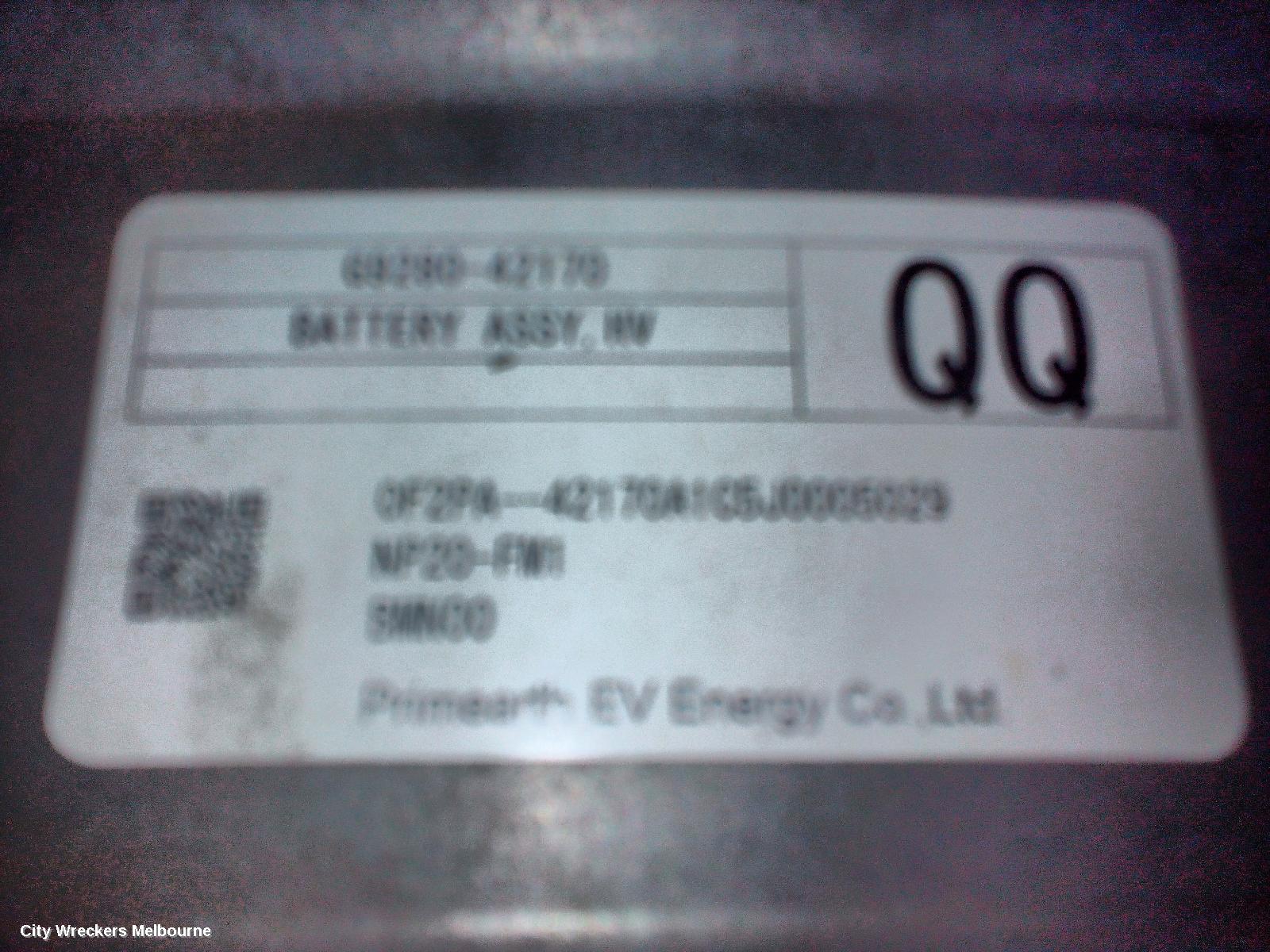 TOYOTA RAV4 BATTERY, XA50, 11/2018 - 12/2025