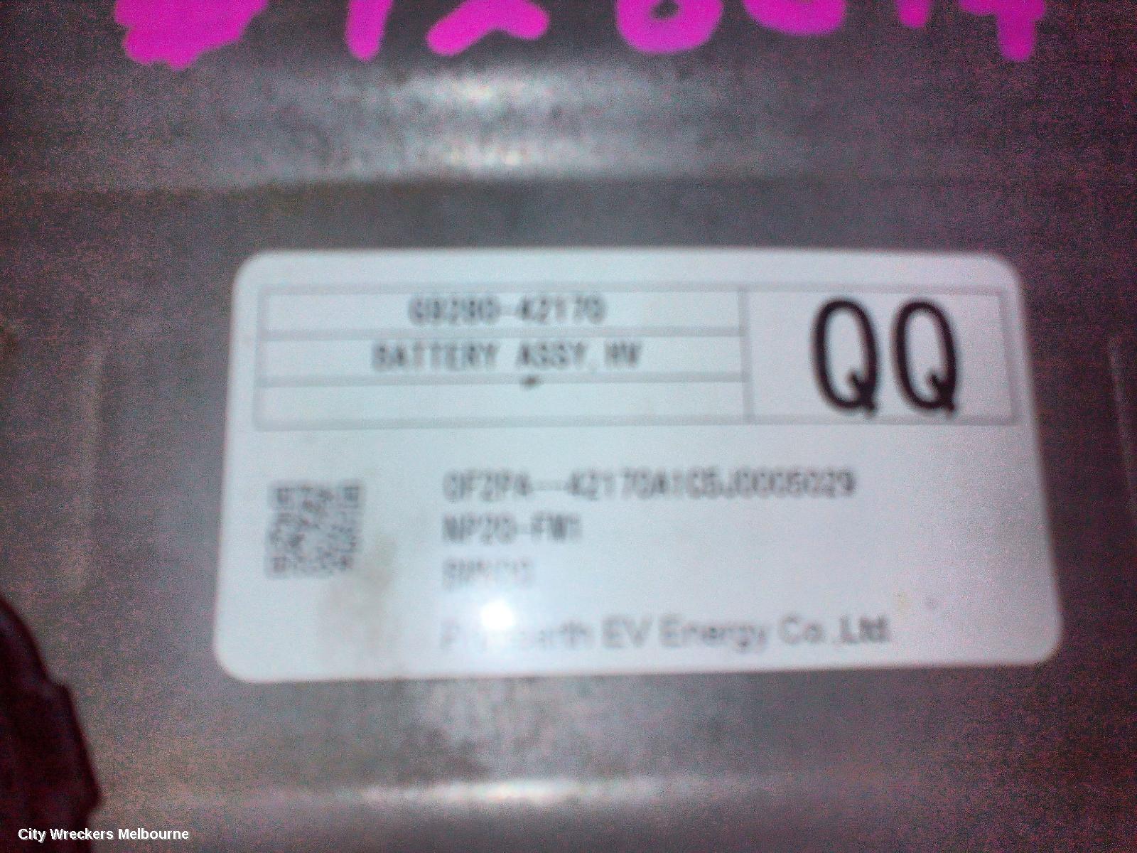 TOYOTA RAV4 BATTERY, XA50, 11/2018 - 12/2025