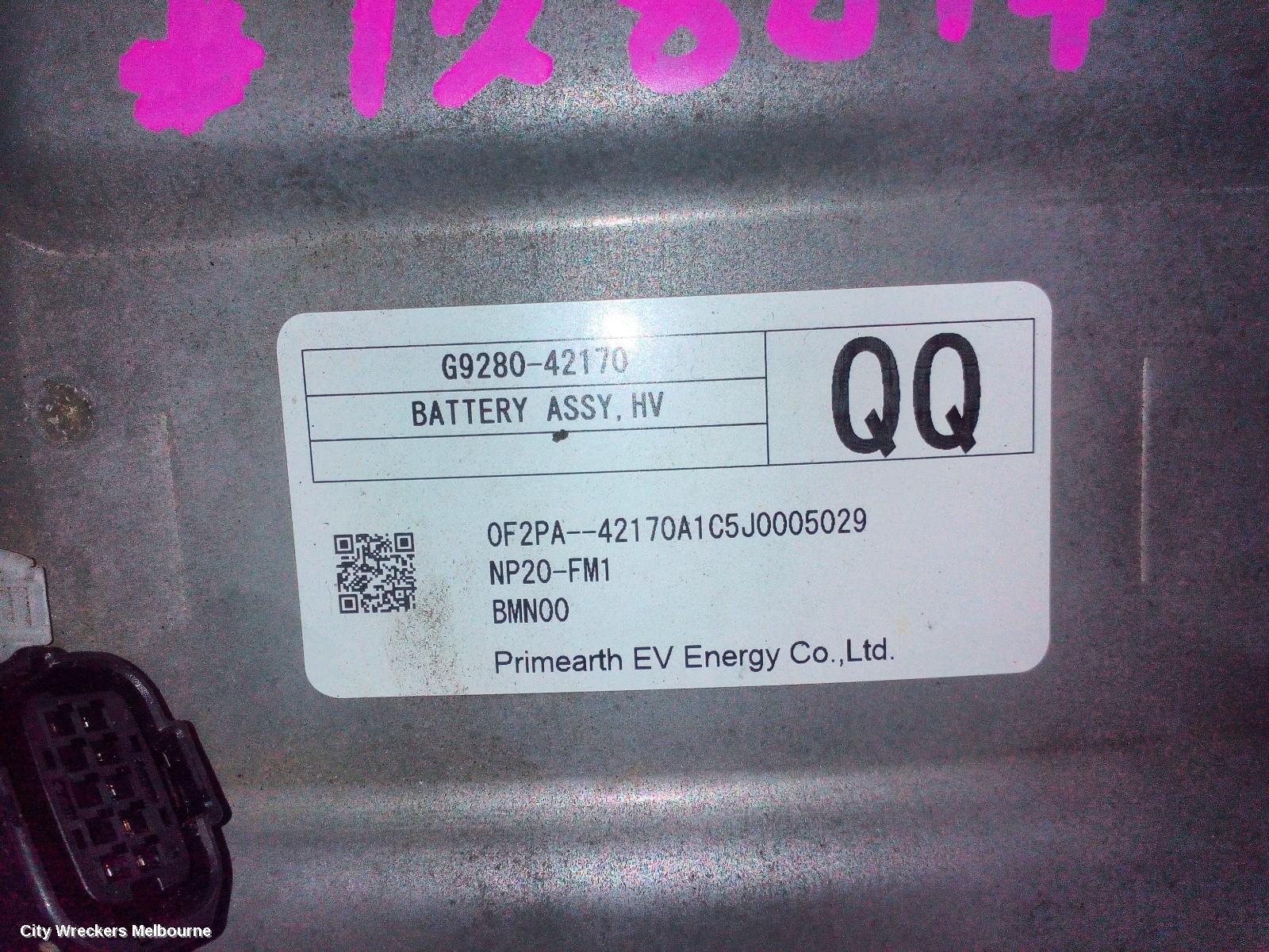 TOYOTA RAV4 BATTERY, XA50, 11/2018 - 12/2025