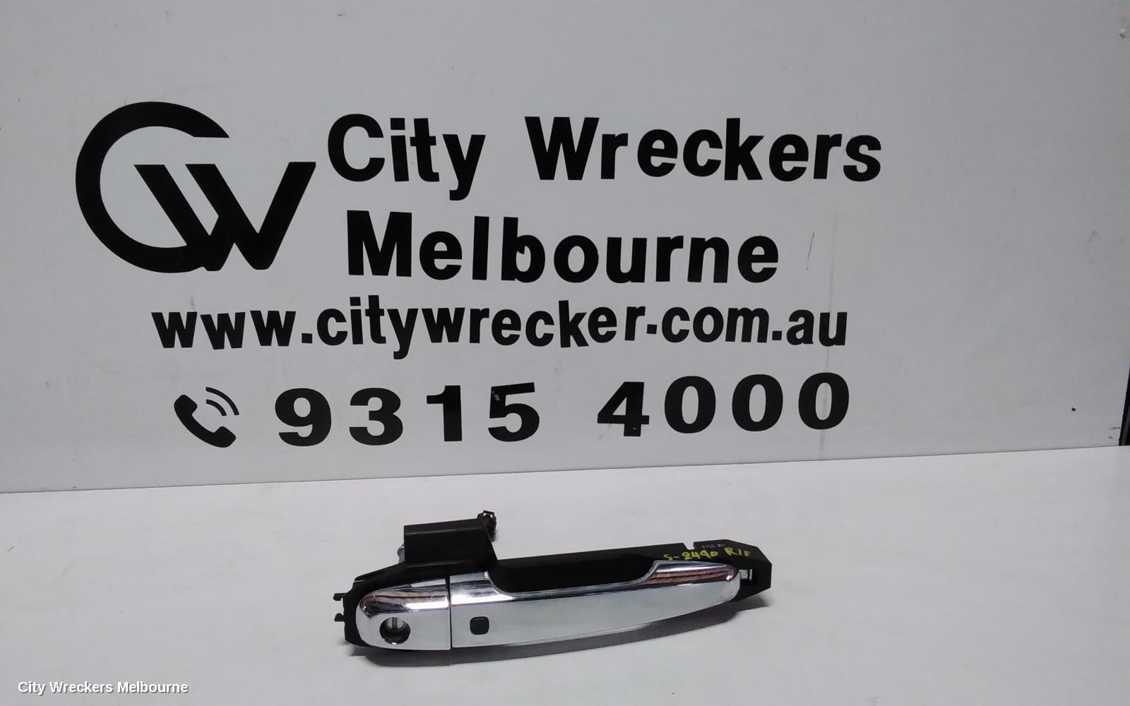 MITSUBISHI PAJERO DOOR HANDLE, OUTER, RH FRONT, CHROME, NS-NX, 08/2006 - 04/2021