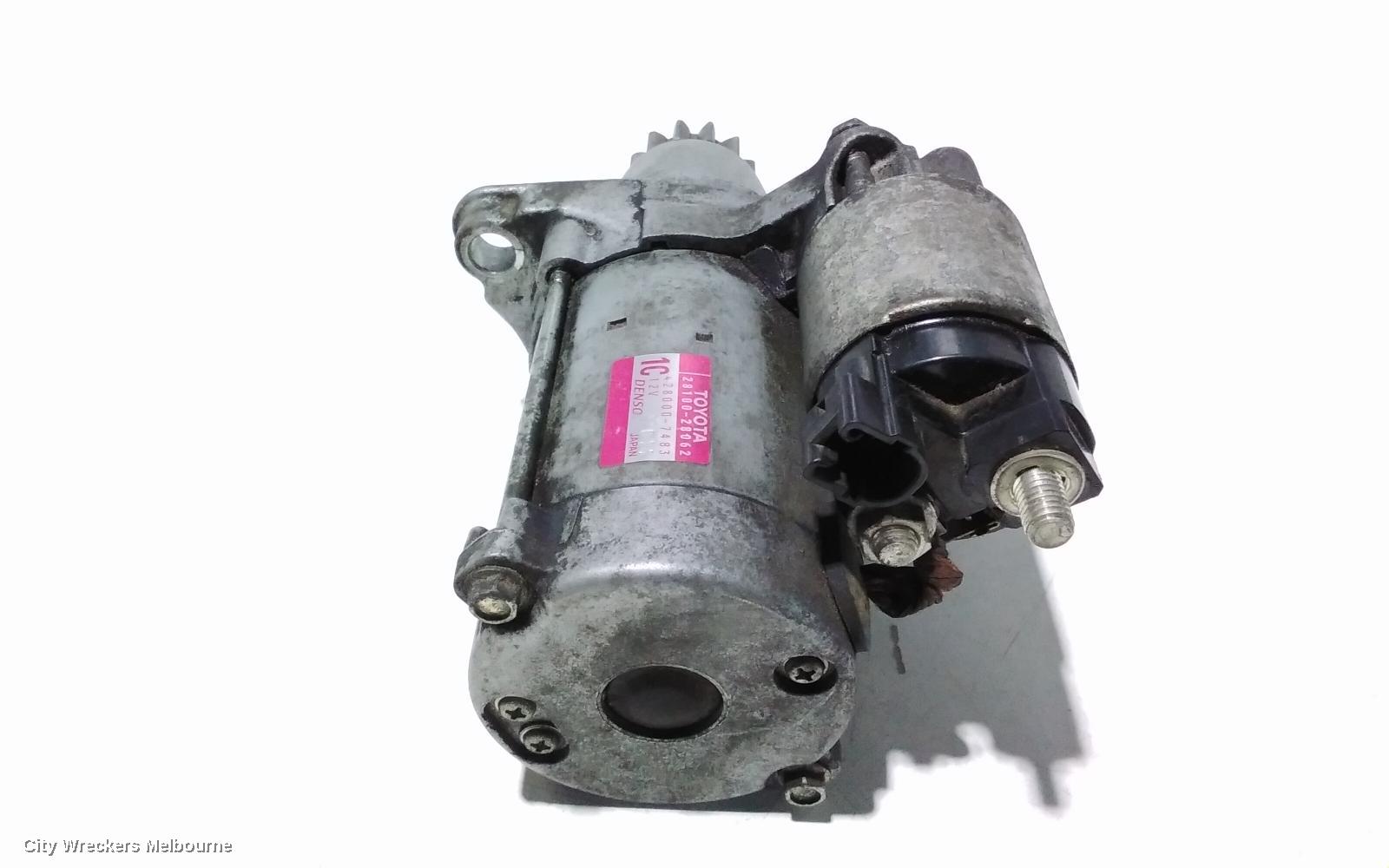 TOYOTA RAV4 STARTER, PETROL, 2.4, 2AZ-FE, ACA33/ACA38, 11/2005 - 11/2012