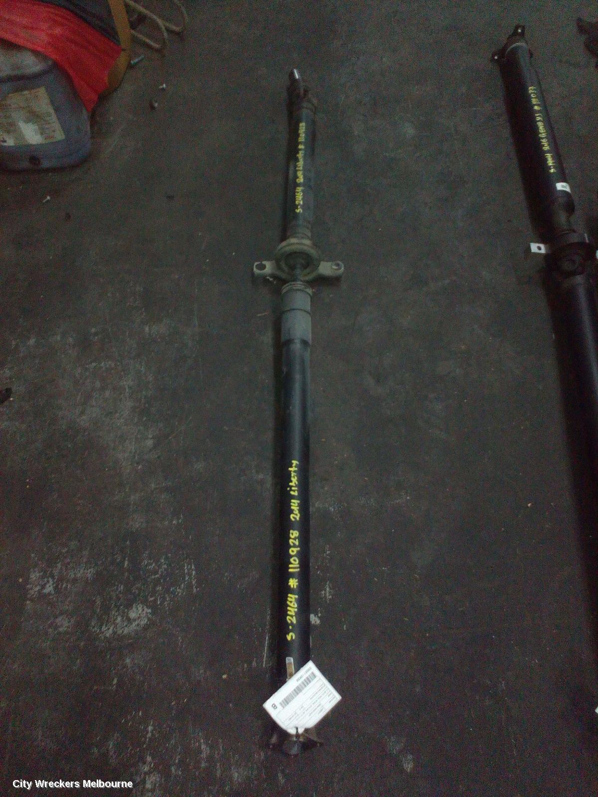 SUBARU LIBERTY REAR DRIVE SHAFT, 2.5, AUTO, FB25, PETROL, 5TH GEN, 09/2012 - 11/2014