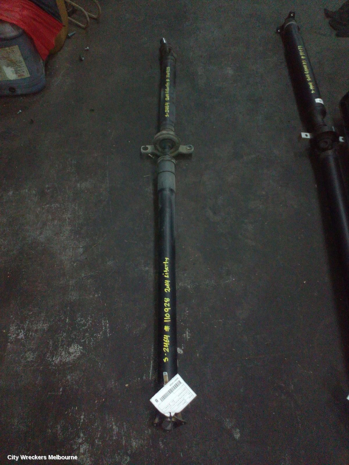 SUBARU LIBERTY REAR DRIVE SHAFT, 2.5, AUTO, FB25, PETROL, 5TH GEN, 09/2012 - 11/2014