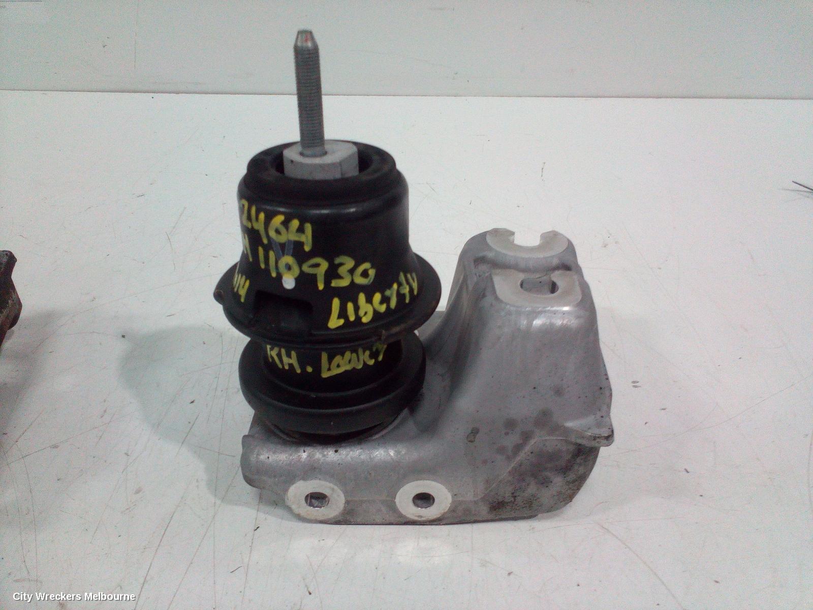 SUBARU LIBERTY MOUNT, 5TH GEN, ENGINE MOUNT, RH SIDE, 09/2009 - 11/2014