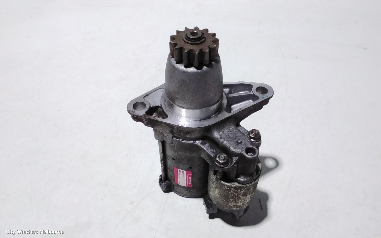 TOYOTA RAV4 STARTER, PETROL, 2.4, 2AZ-FE, ACA33/ACA38, 11/2005 - 11/2012