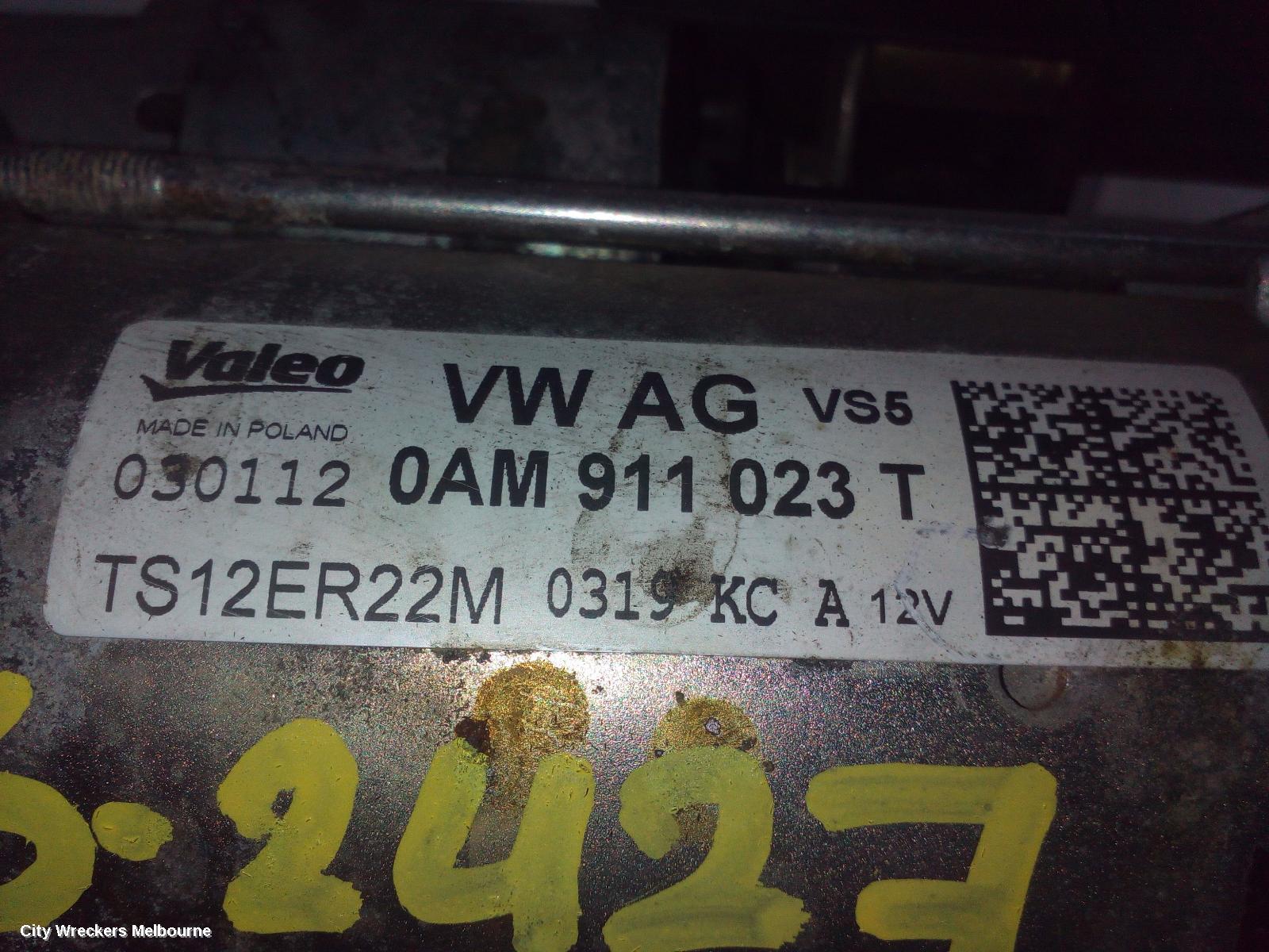 SKODA YETI STARTER, PETROL, 1.2, TURBO, 5L, 09/2011 - 12/2017