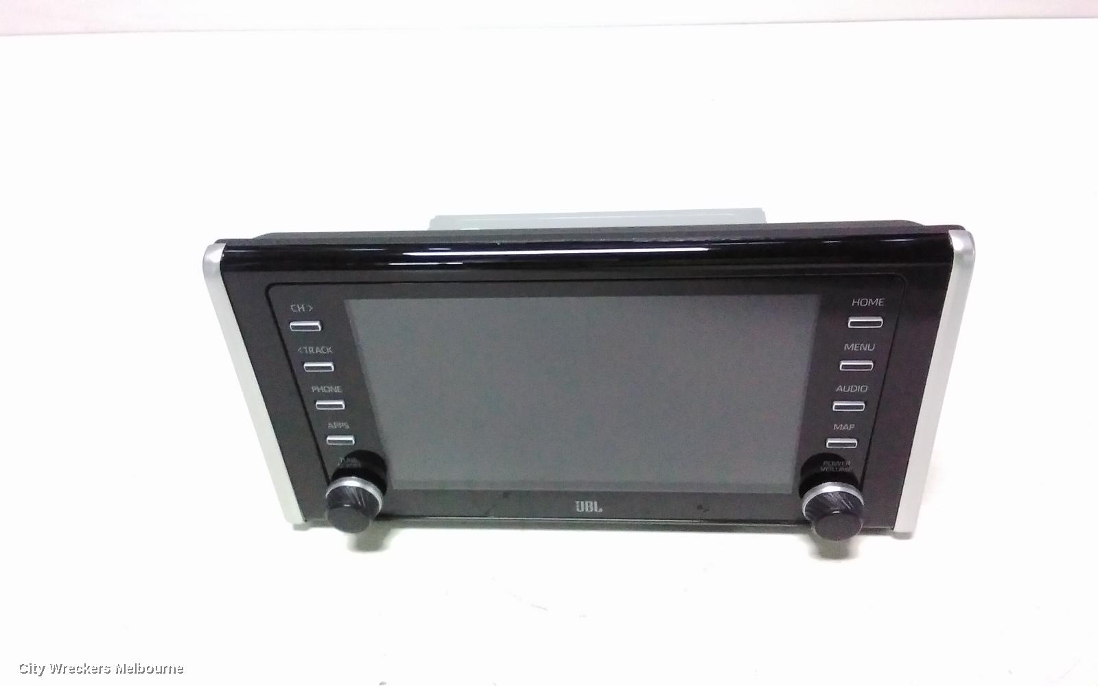 TOYOTA RAV4 RADIO/CD/DVD/SAT/TV, HEAD UNIT, W / DISPLAY UNIT, 8IN TOUCHSCREEN, W/ PREMIUM TYPE, XA50, CRUISER/LIMITED/EDGE/ADVENTURE, 11/2018 - 06/2022
