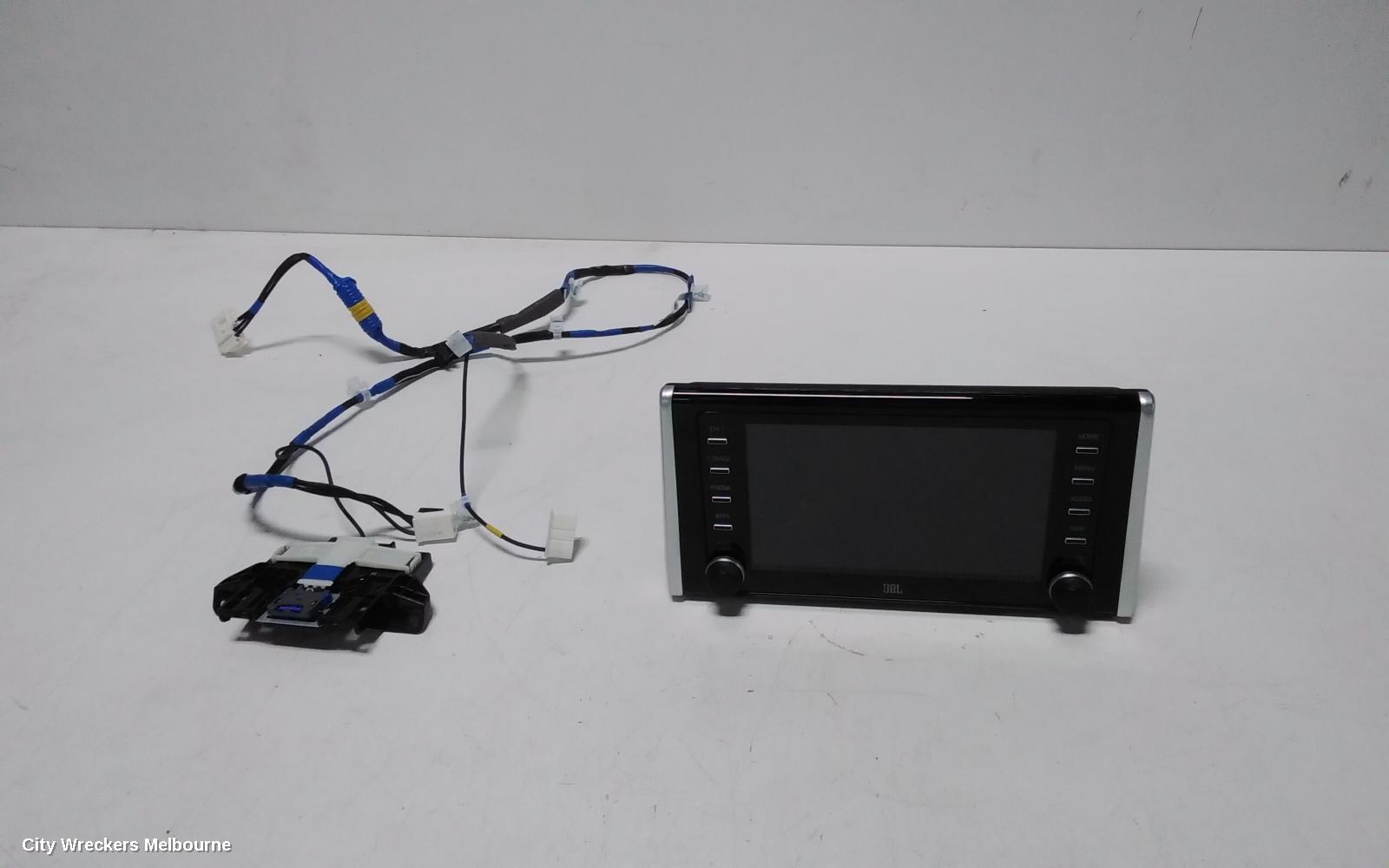 TOYOTA RAV4 RADIO/CD/DVD/SAT/TV, HEAD UNIT, W / DISPLAY UNIT, 8IN TOUCHSCREEN, W/ PREMIUM TYPE, XA50, CRUISER/LIMITED/EDGE/ADVENTURE, 11/2018 - 06/2022