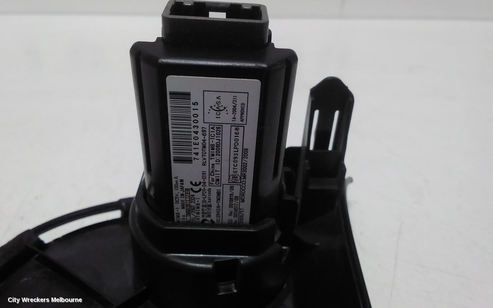 TOYOTA PRIUS, ZVW30R, 07/2009 - 12/2015, START STOP BUTTON: 110984