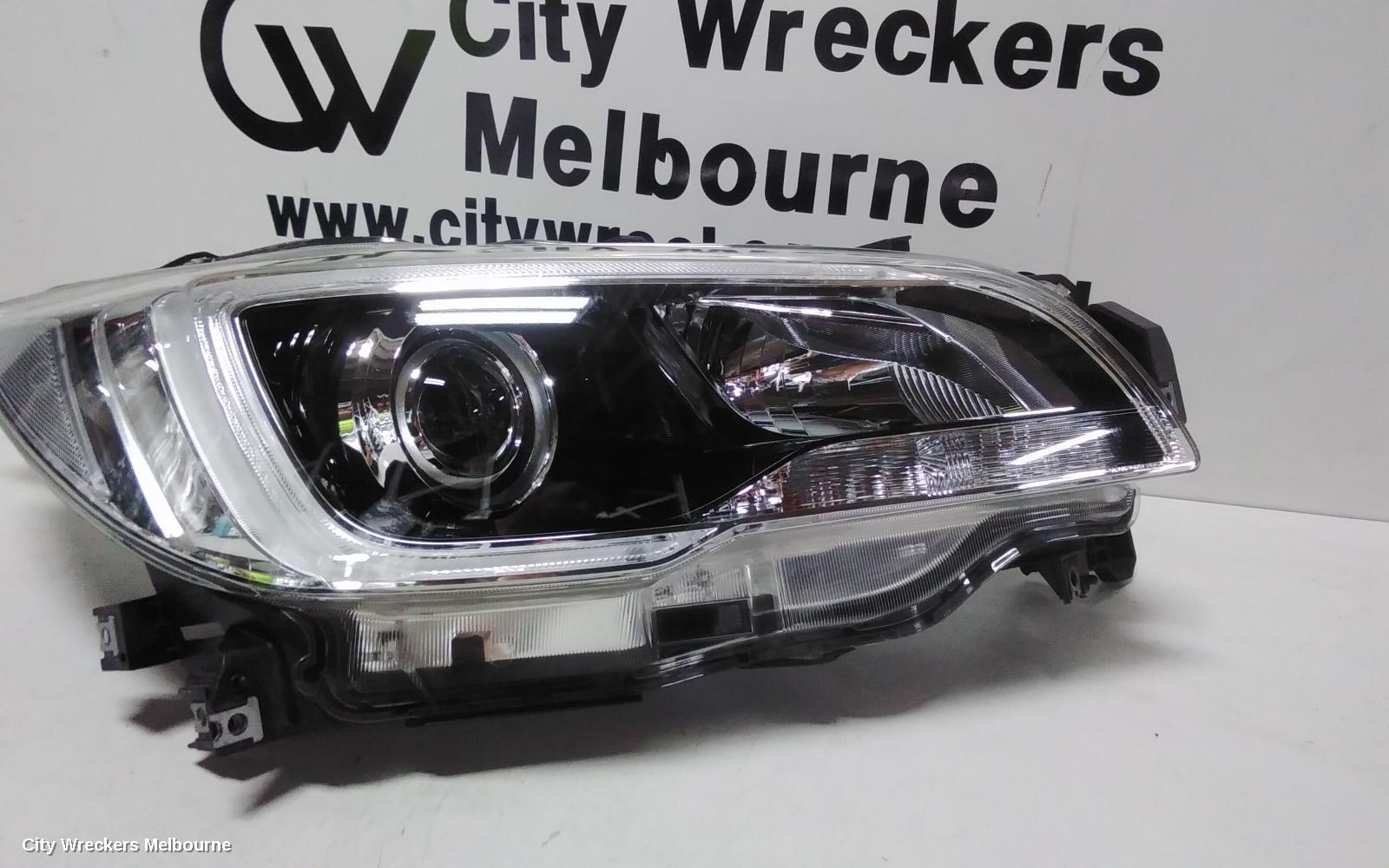 SUBARU OUTBACK RIGHT HEADLAMP, 6TH GEN, LED TYPE, 08/2014 - 12/2017