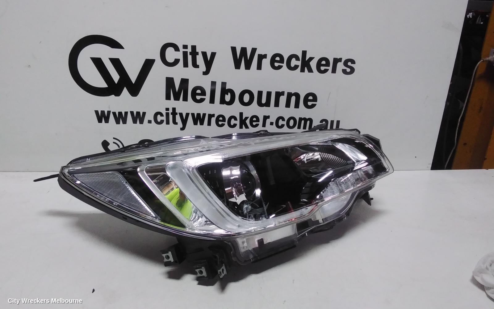 SUBARU OUTBACK RIGHT HEADLAMP, 6TH GEN, LED TYPE, 08/2014 - 12/2017