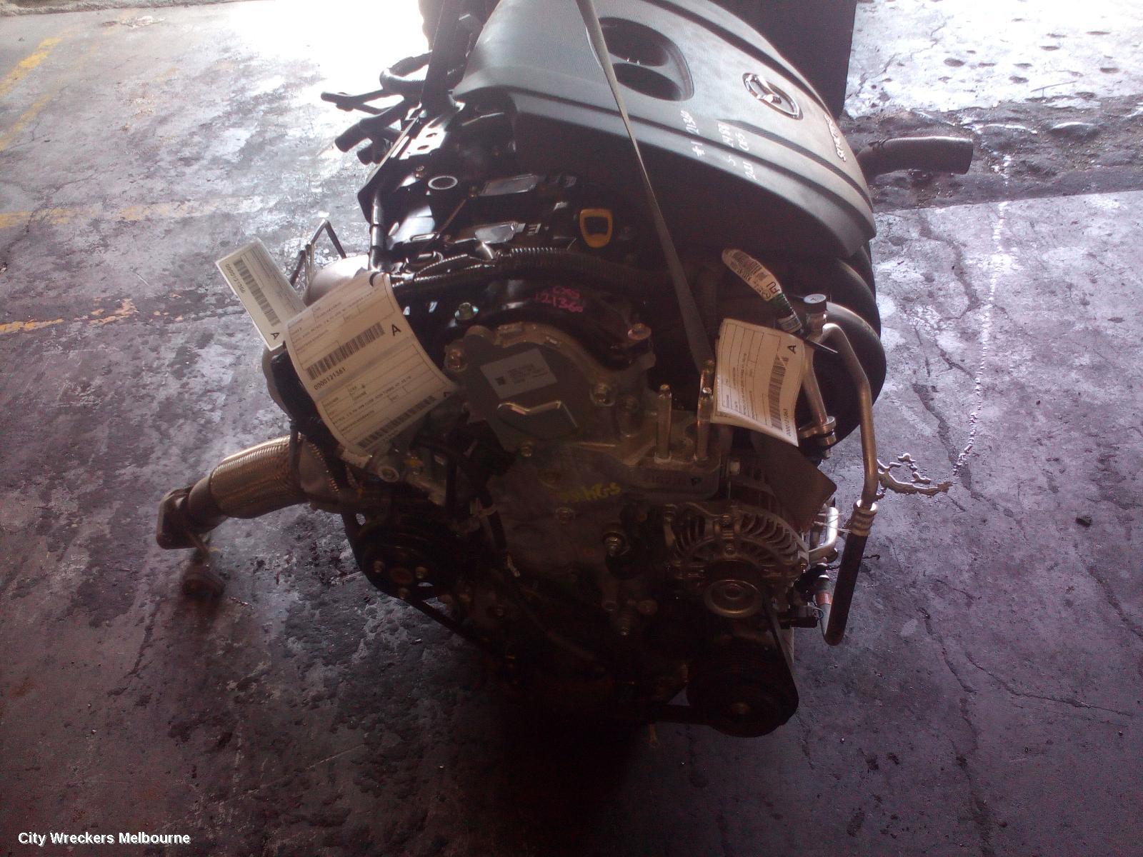 MAZDA CX5 ENGINE, PETROL, 2.5, PY-VPR CODE, NON TURBO, KF, 05/2018 ONWARDS