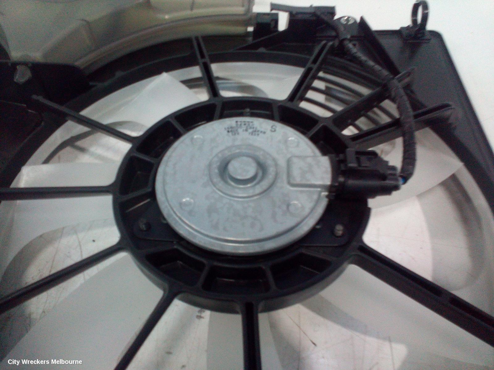 MAZDA CX5 FAN, DUAL FAN ASSY, 2.5, PY-VPR CODE, PETROL, NON TURBO, KF, 02/2017 ONWARDS