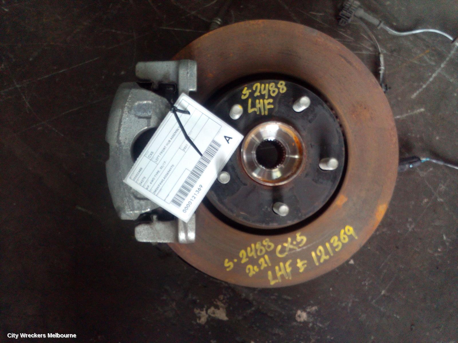 MAZDA CX5 LEFT FRONT HUB ASSEMBLY, KF, AWD TYPE, 02/2017 ONWARDS