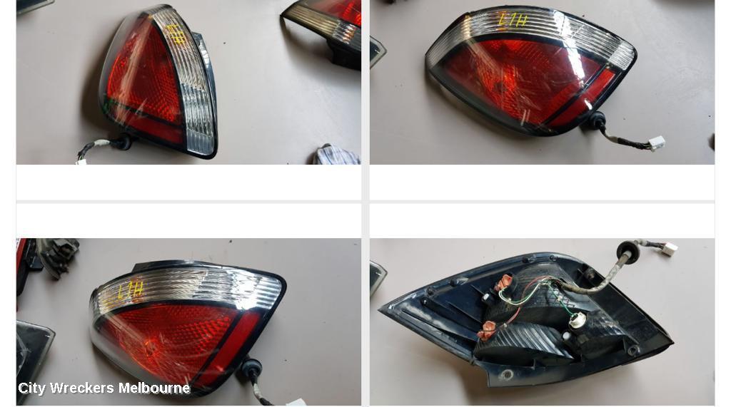 KIA RIO LEFT TAILLIGHT, IN BODY, JB, HATCH, 08/2005 - 07/2011