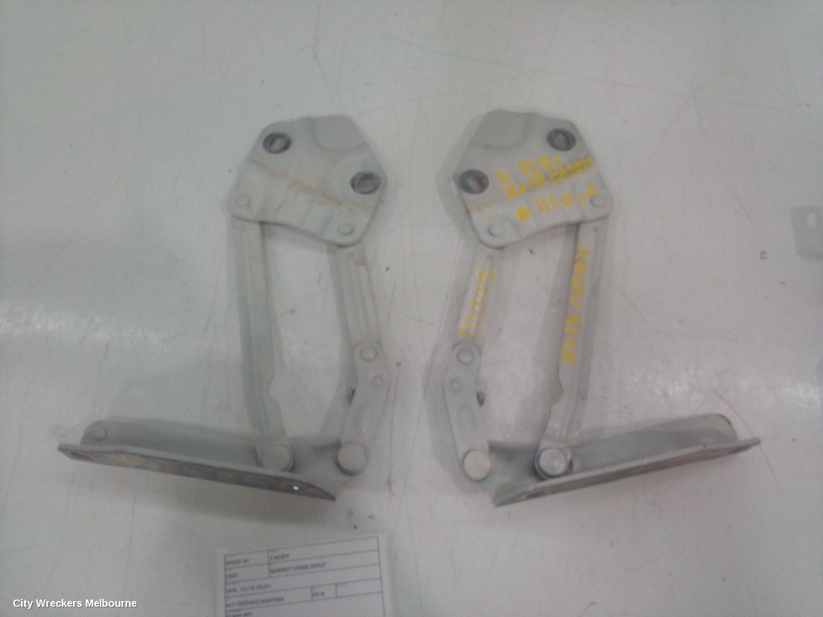 VOLKSWAGEN CADDY BONNET HINGE/STRUT, 2KN, 12/2015 - 02/2021