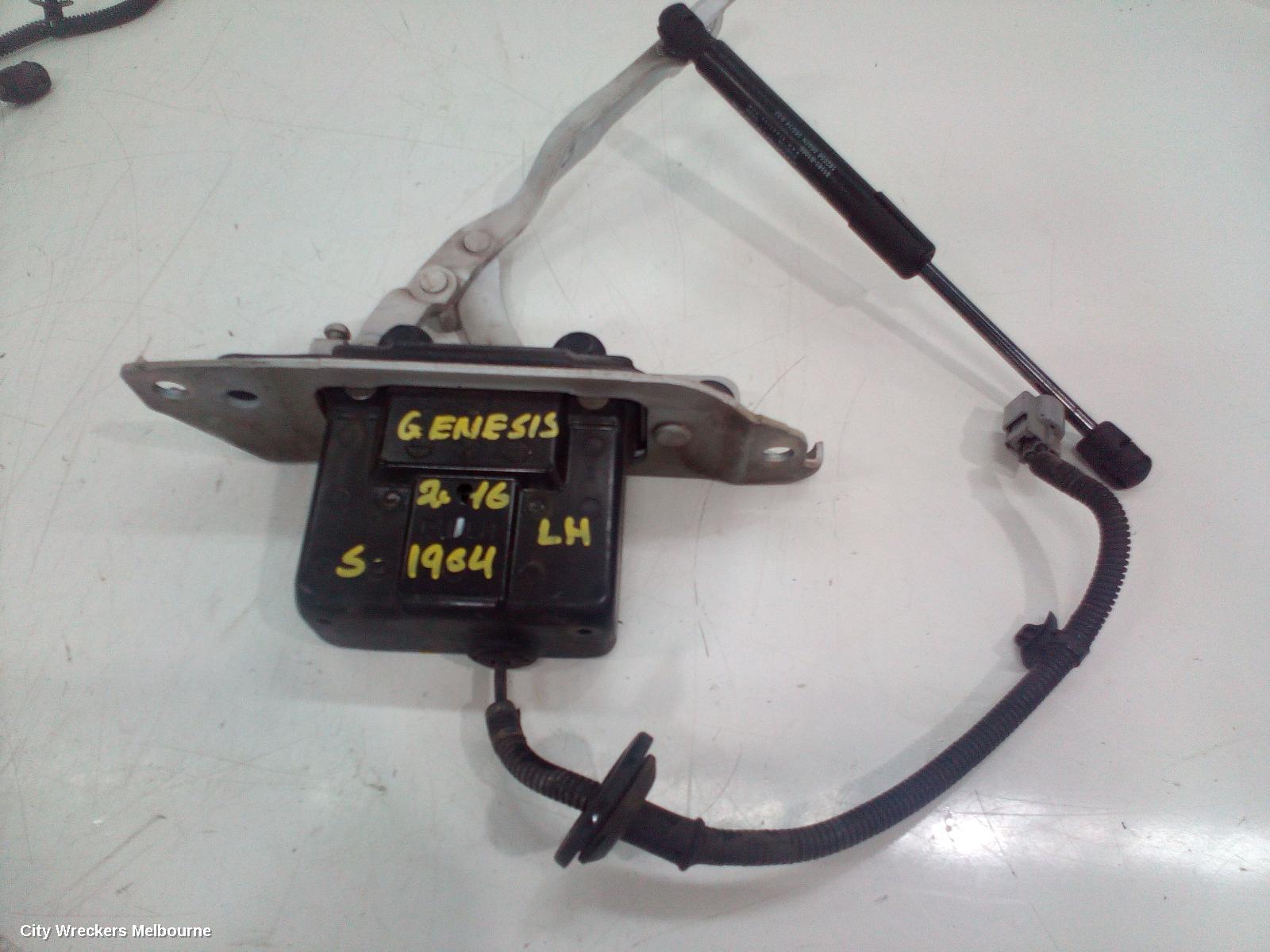 HYUNDAI GENESIS BONNET HINGE/STRUT, DH, HINGES (PAIR), 11/2014 - 01/2018